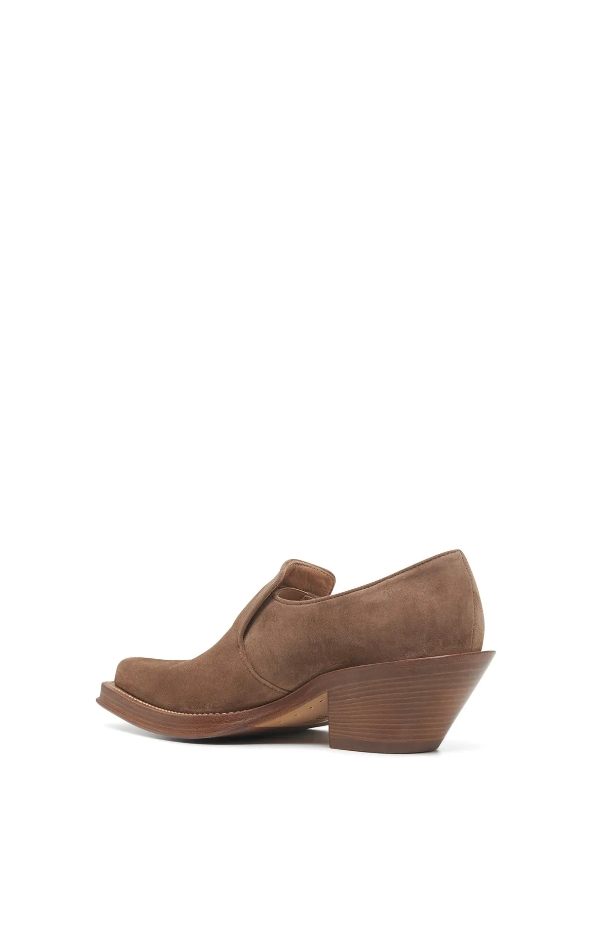 Jack Loafer in Dark Sand Suede sold by Gabriela Hearst product image thumbnail 3