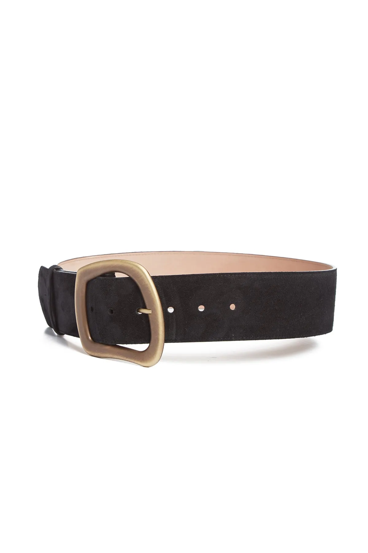 Large Simone Belt in Black Suede sold by Gabriela Hearst product image thumbnail 2