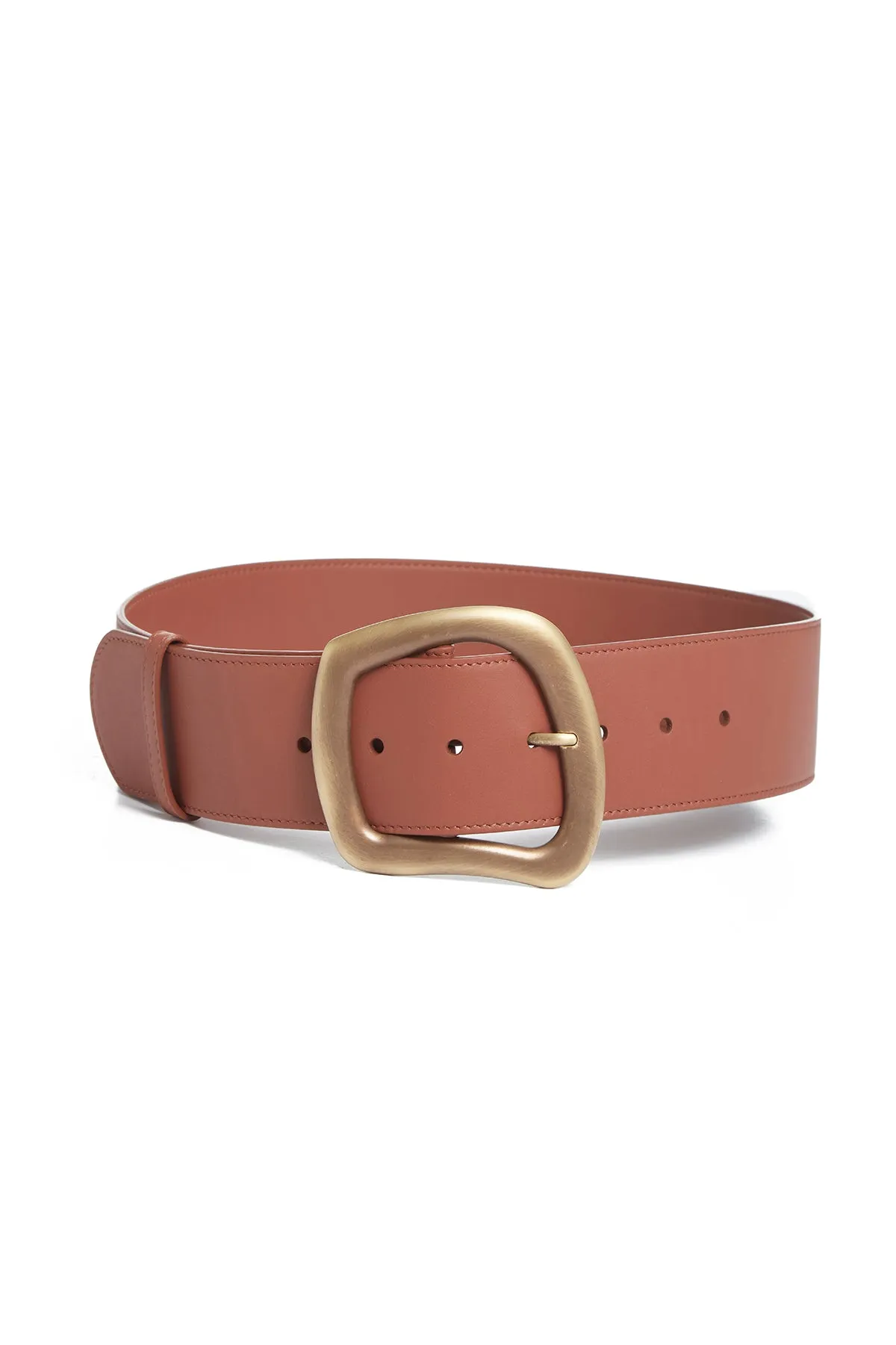 Large Simone Belt in Cognac Leather sold by Gabriela Hearst