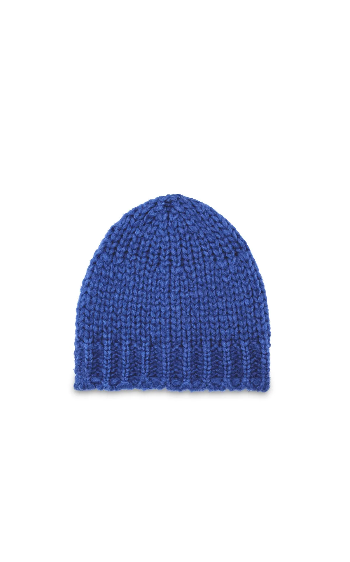 Pacino Knit Hat in Cobalt Welfat Cashmere sold by Gabriela Hearst