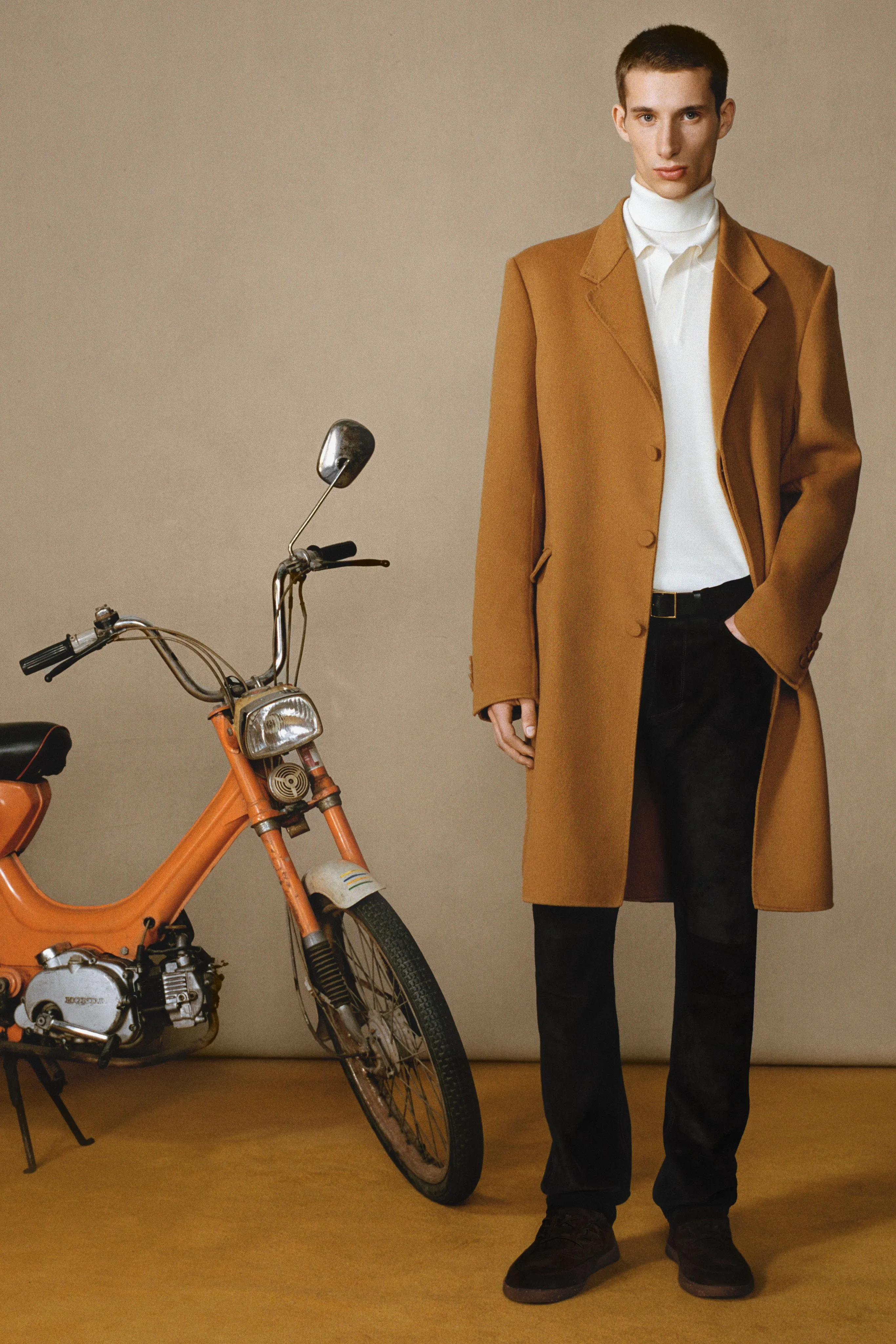 Anthony Five Pocket Pant in Black Suede sold by Gabriela Hearst product image thumbnail 2