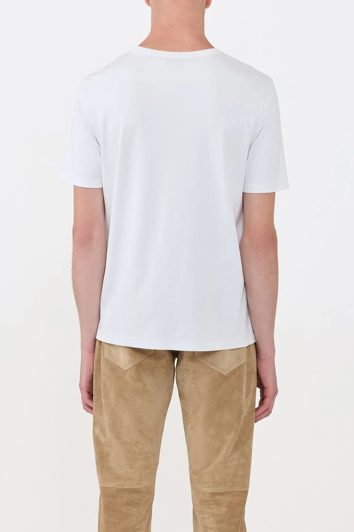 Bandeira T-Shirt Ivory Cashmere sold by Gabriela Hearst product image thumbnail 4