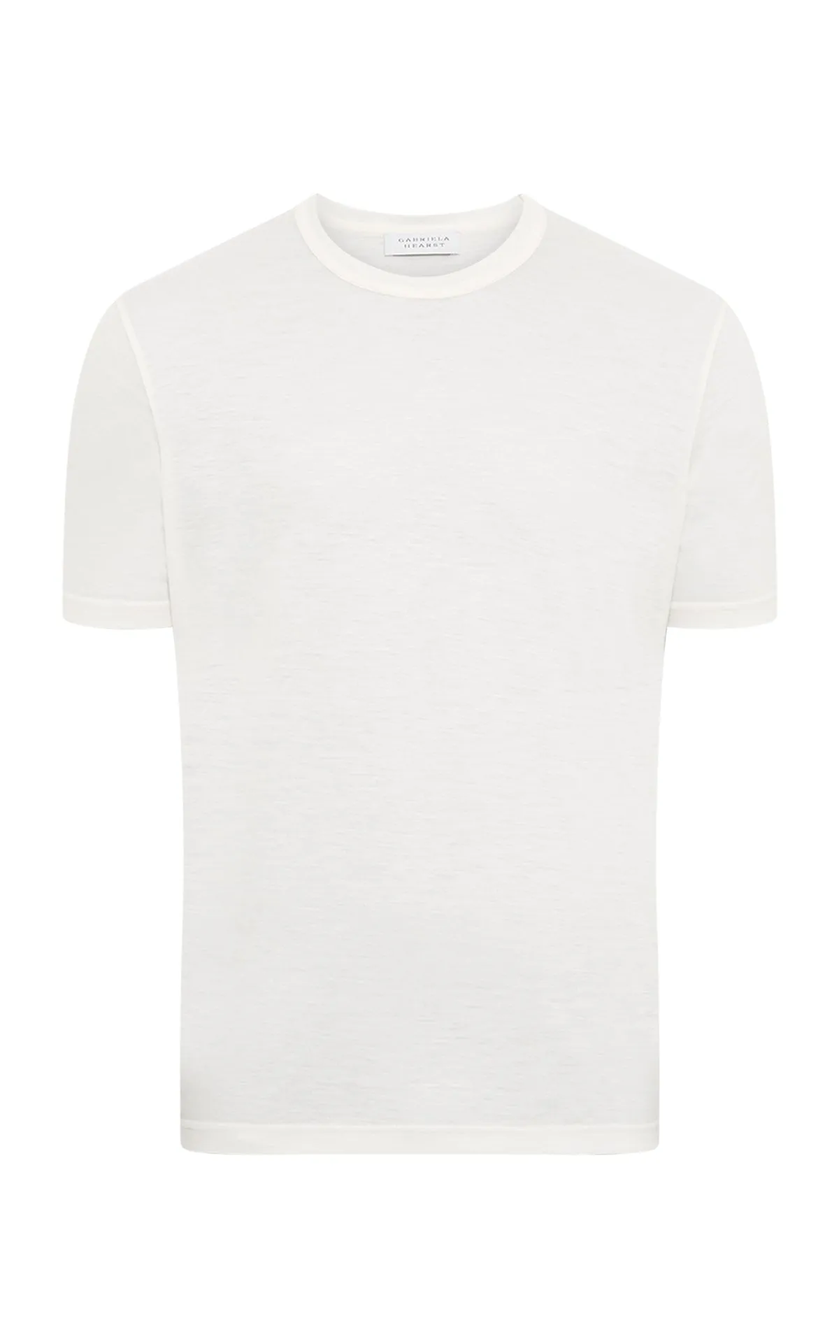 Bandeira T-Shirt Ivory Cashmere sold by Gabriela Hearst