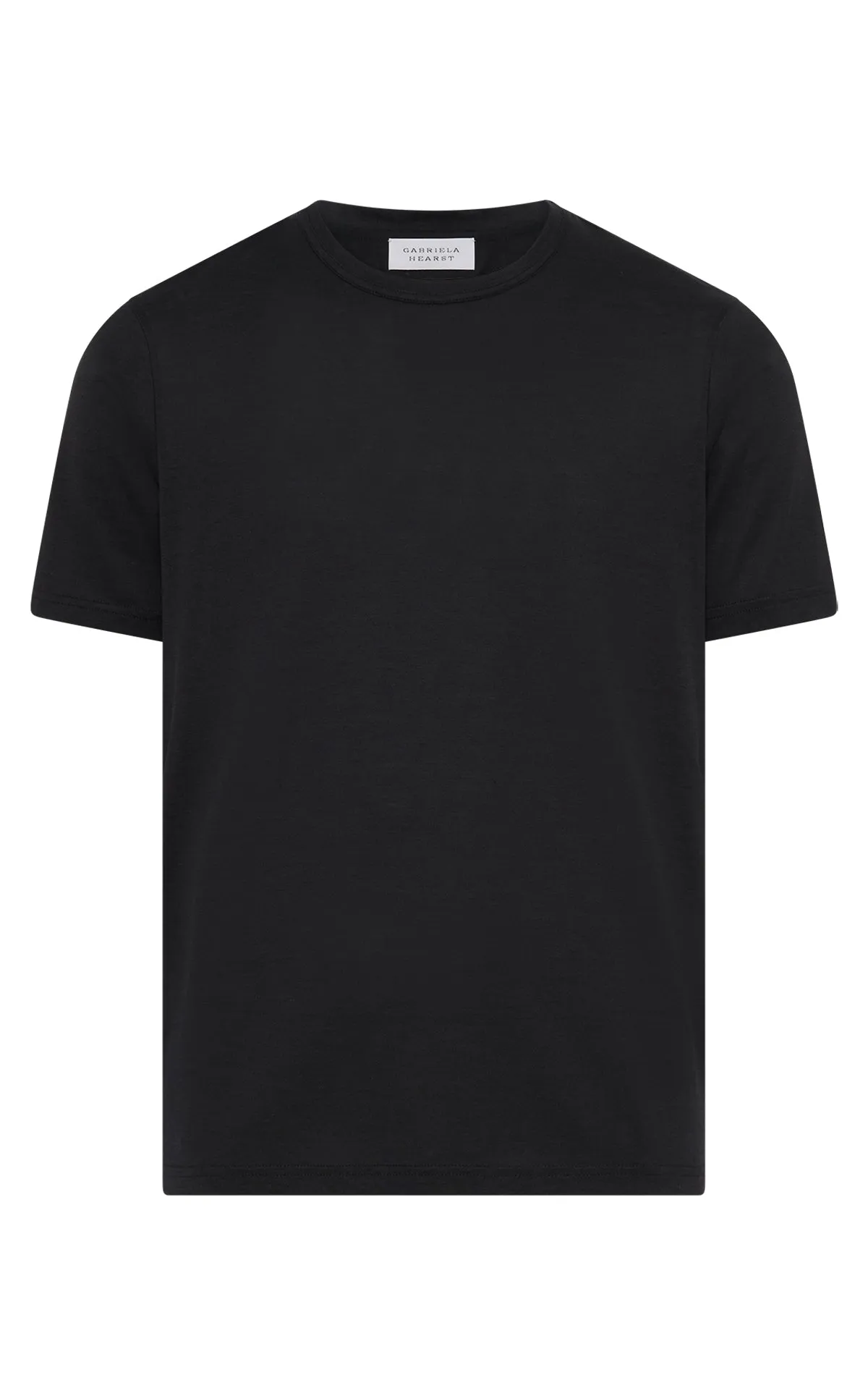 Bandeira T-Shirt in Black Cashmere sold by Gabriela Hearst