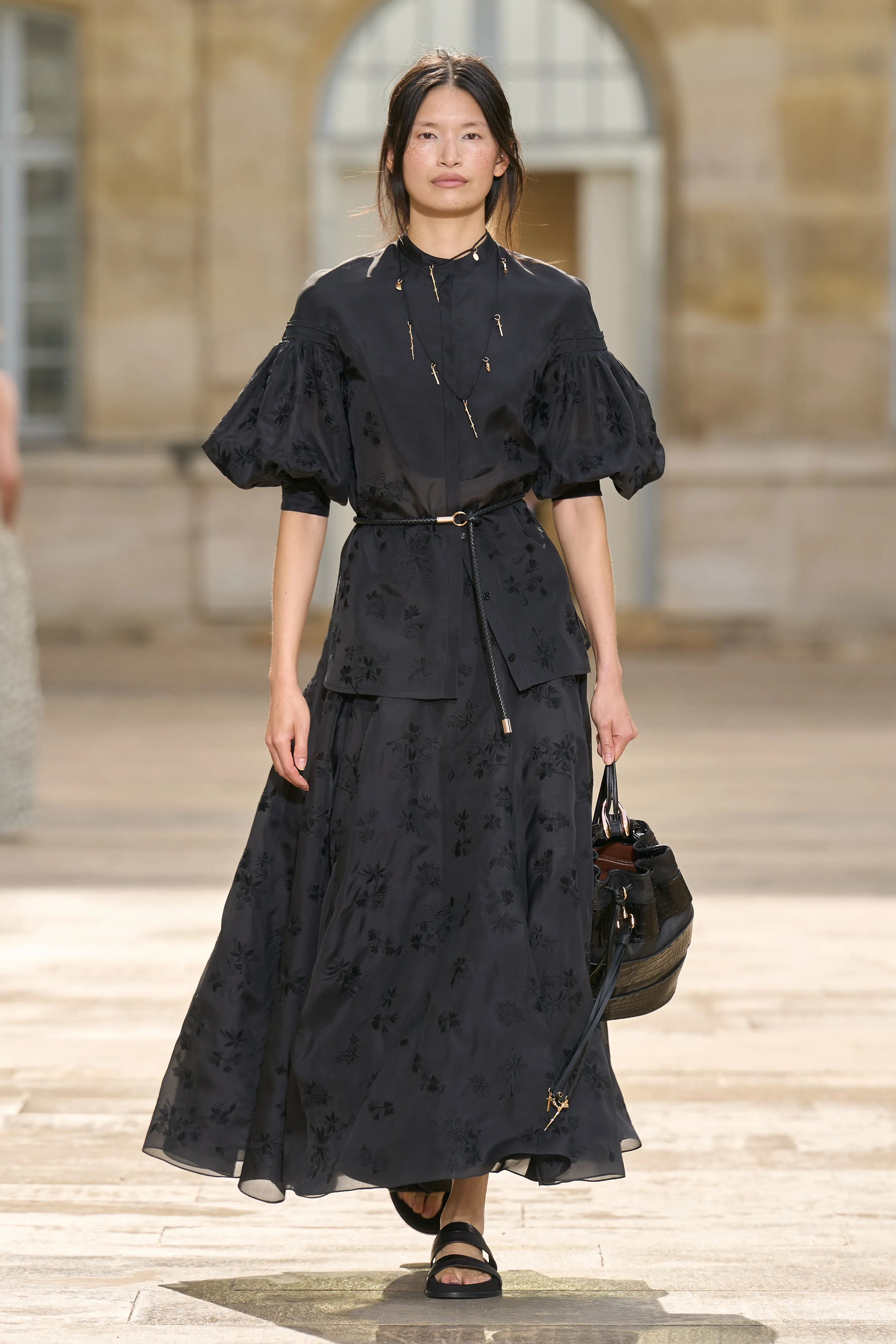 Rope Braided Belt in Black Nappa Leather sold by Gabriela Hearst product image thumbnail 2