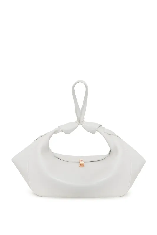 Small Antonia Shoulder Bag in White Soft Nappa sold by Gabriela Hearst