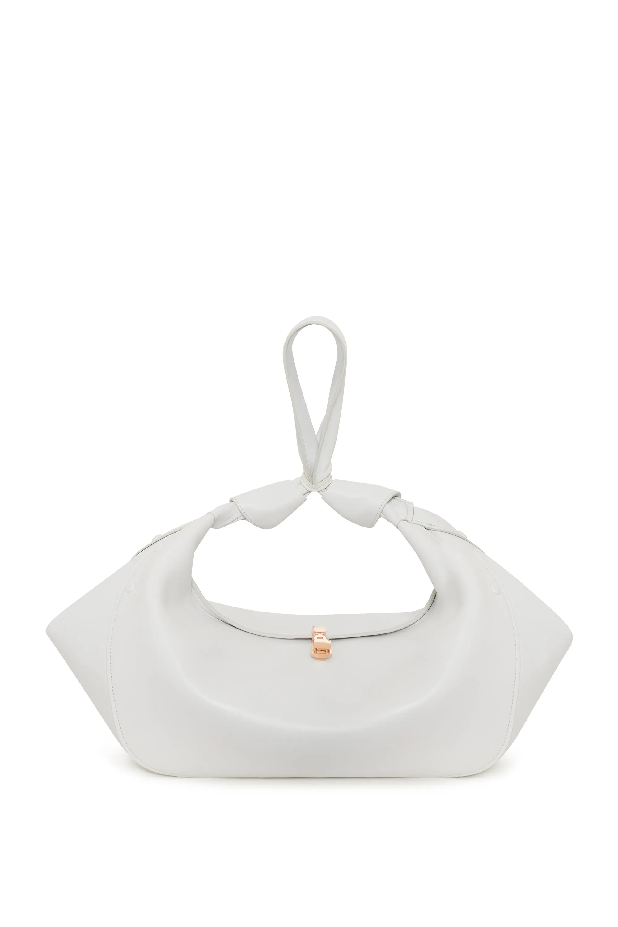 Small Antonia Shoulder Bag in White Soft Nappa sold by Gabriela Hearst