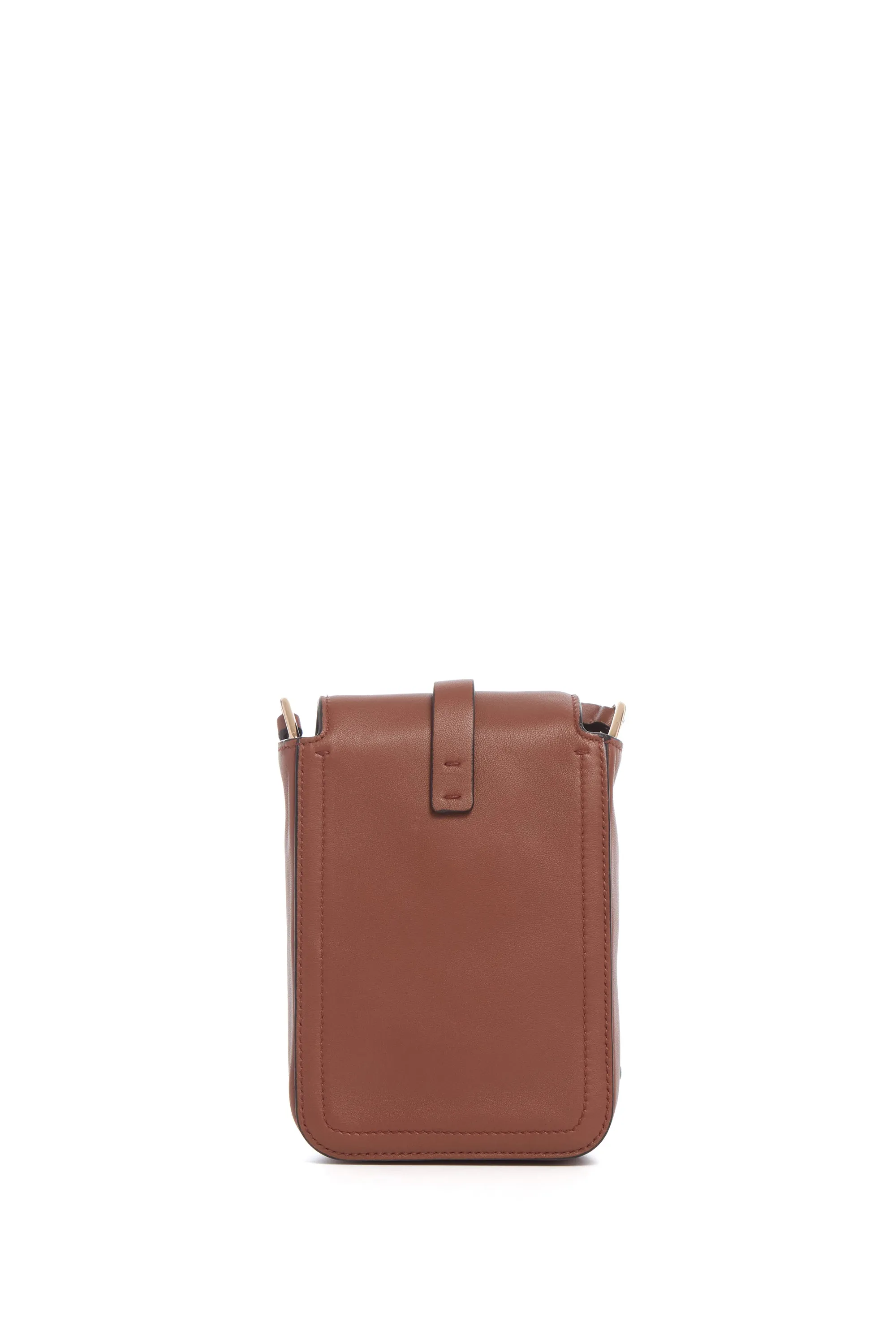 Phone Pouch in Cognac Nappa Leather sold by Gabriela Hearst product image thumbnail 4