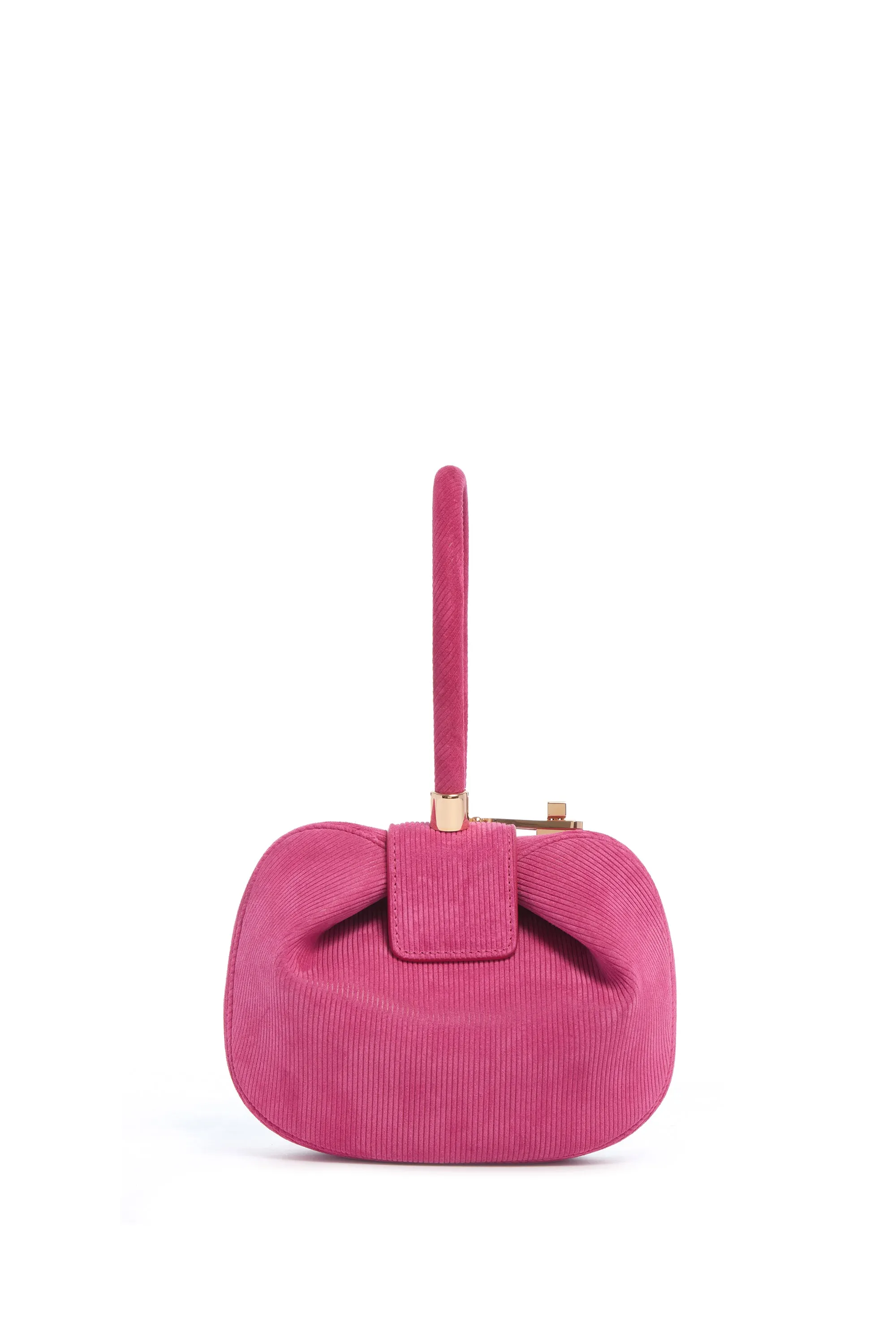 Demi Bag in Fuchsia Suede Corduroy sold by Gabriela Hearst product image thumbnail 3