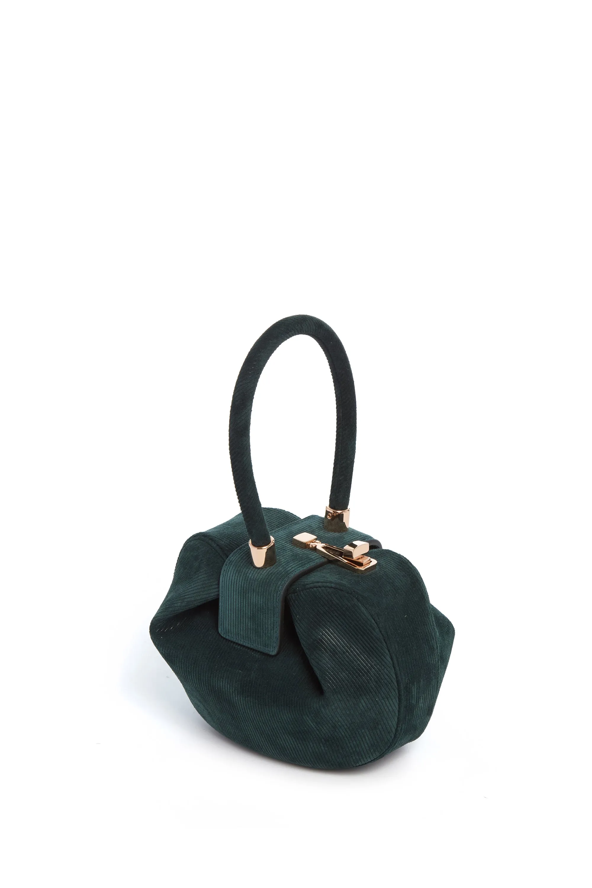 Demi Bag in English Green Suede Corduroy sold by Gabriela Hearst product image thumbnail 4