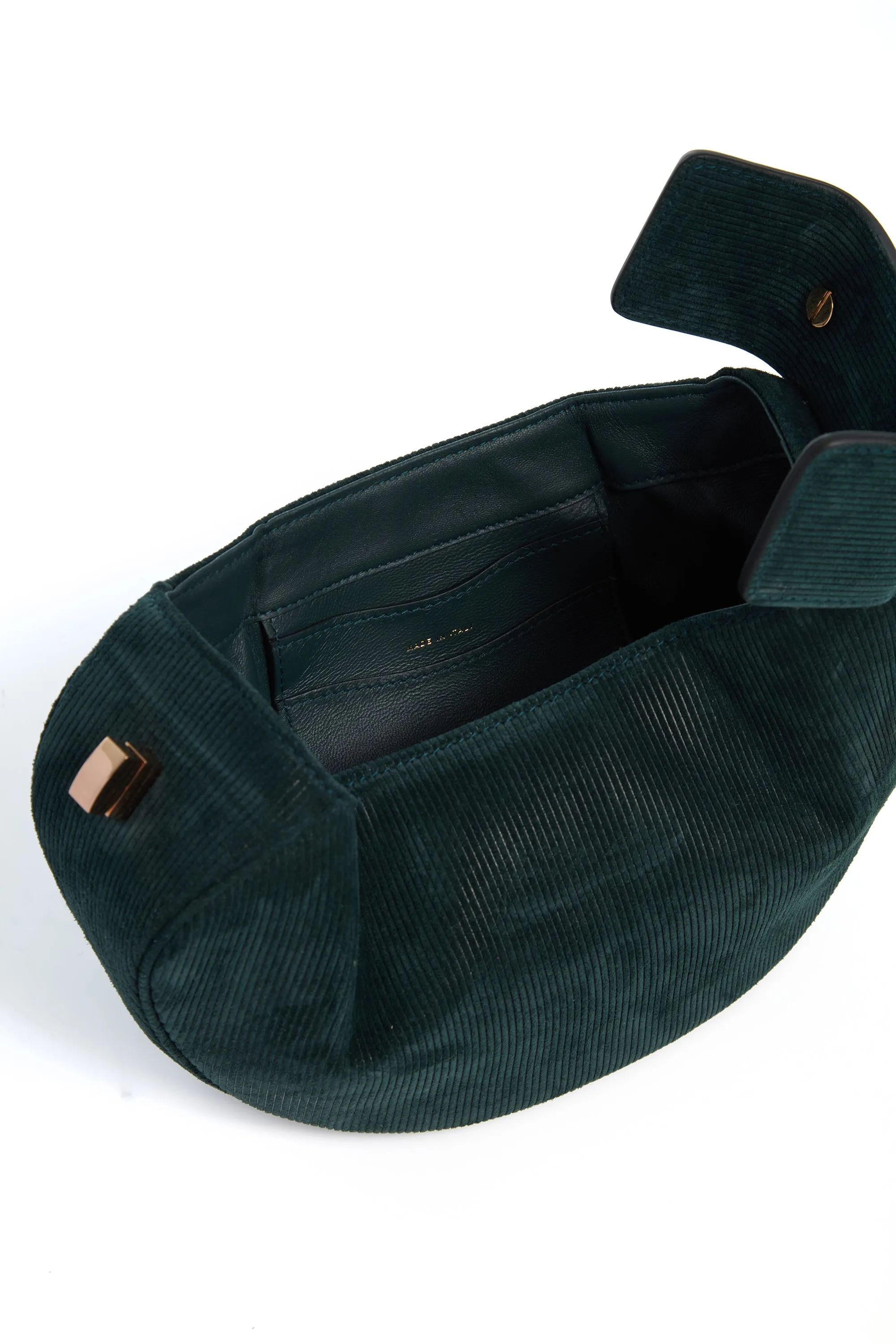 Demi Bag in English Green Suede Corduroy sold by Gabriela Hearst product image thumbnail 5