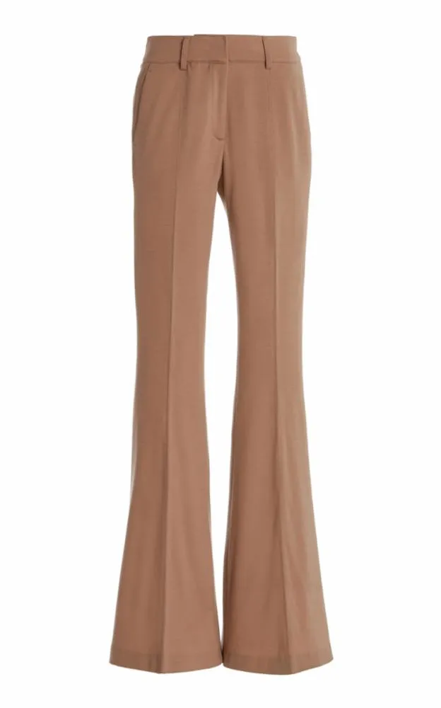 Rhein Pant in Nude Wool sold by Gabriela Hearst