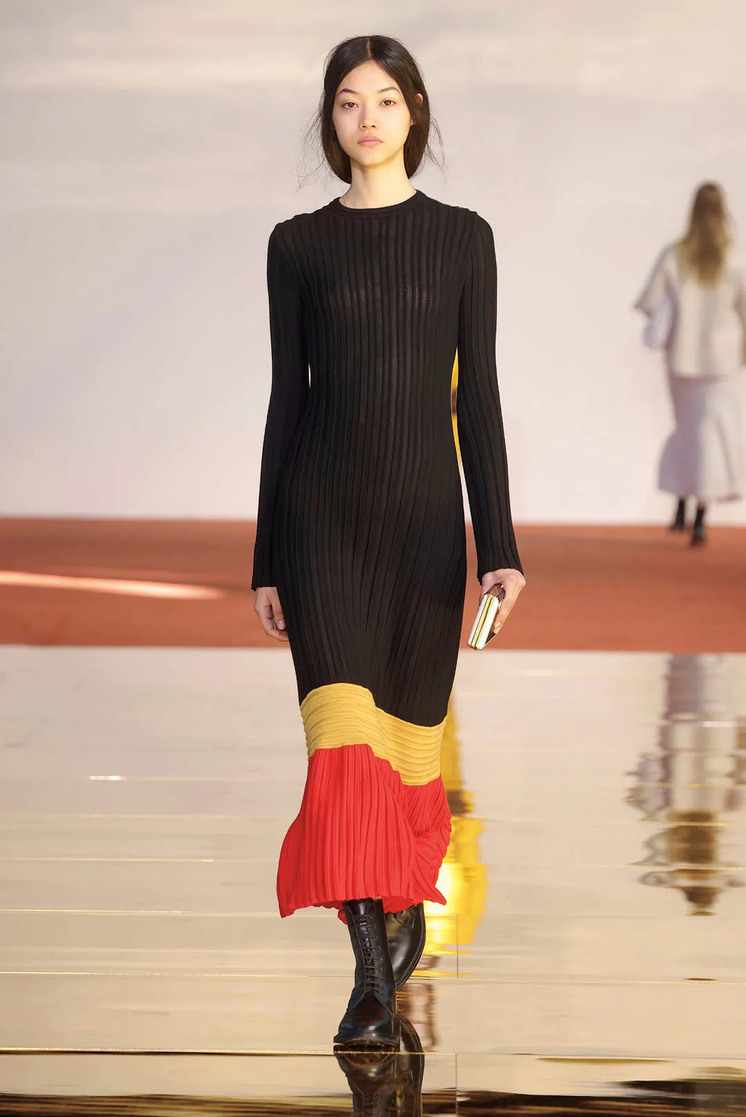 Fiona Knit Dress in Multi Cashmere Silk sold by Gabriela Hearst product image thumbnail 2