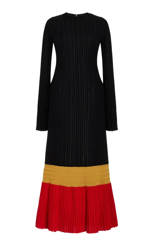 Fiona Knit Dress in Multi Cashmere Silk sold by Gabriela Hearst