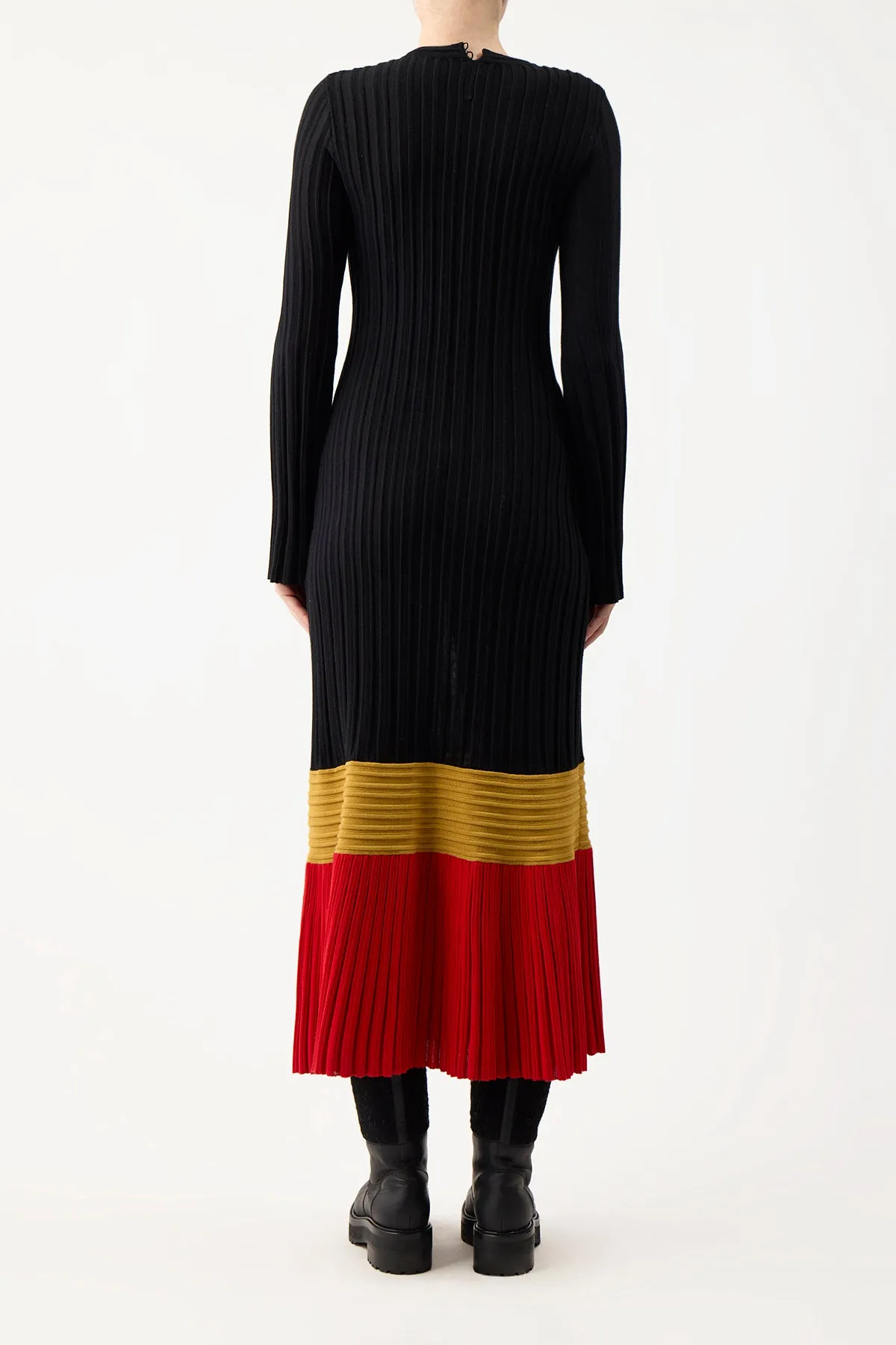 Fiona Knit Dress in Multi Cashmere Silk sold by Gabriela Hearst product image thumbnail 5
