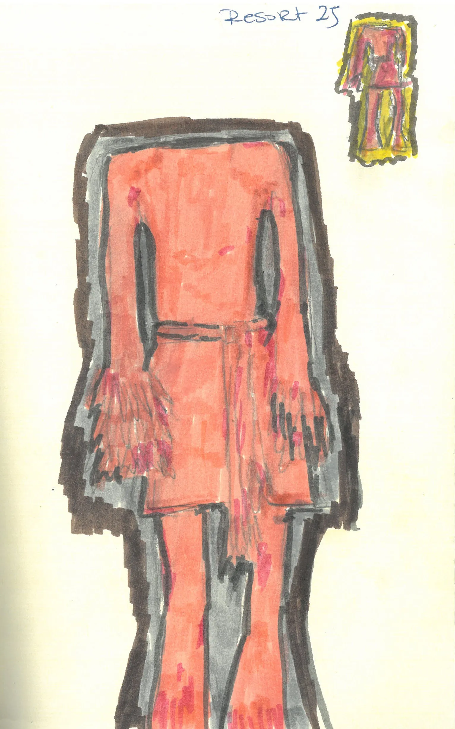 Karpo Flare Cropped Knit Pant in Rosa Cashmere Silk sold by Gabriela Hearst product image thumbnail 4