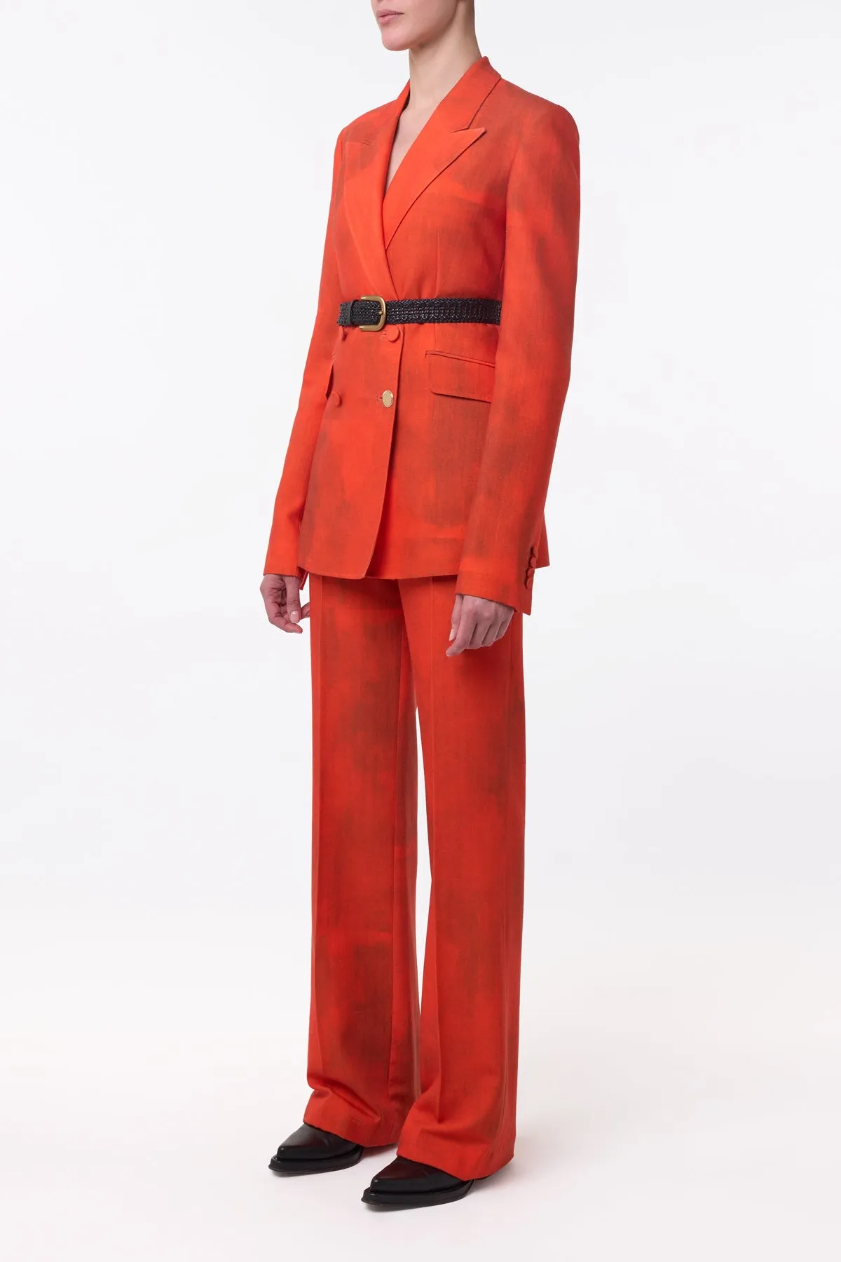 Angela Blazer in Spice Virgin Wool sold by Gabriela Hearst product image thumbnail 5