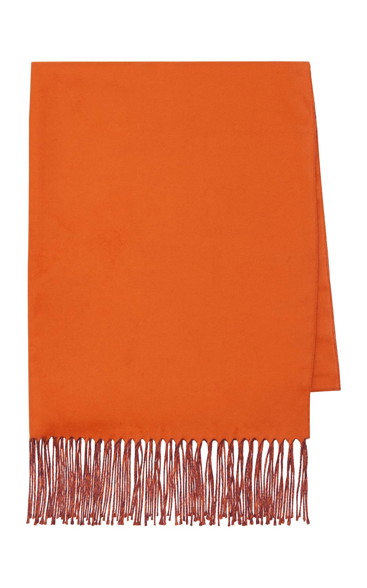 Hollis Fringe Scarf in Spice & Bordeaux Silk sold by Gabriela Hearst product image thumbnail 2