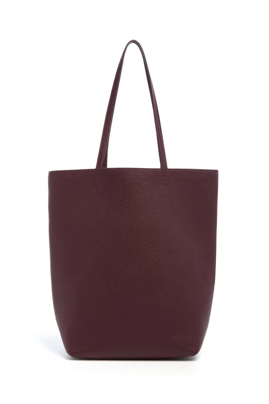 Sillbury Tote Bag in Bordeaux Textured Leather sold by Gabriela Hearst