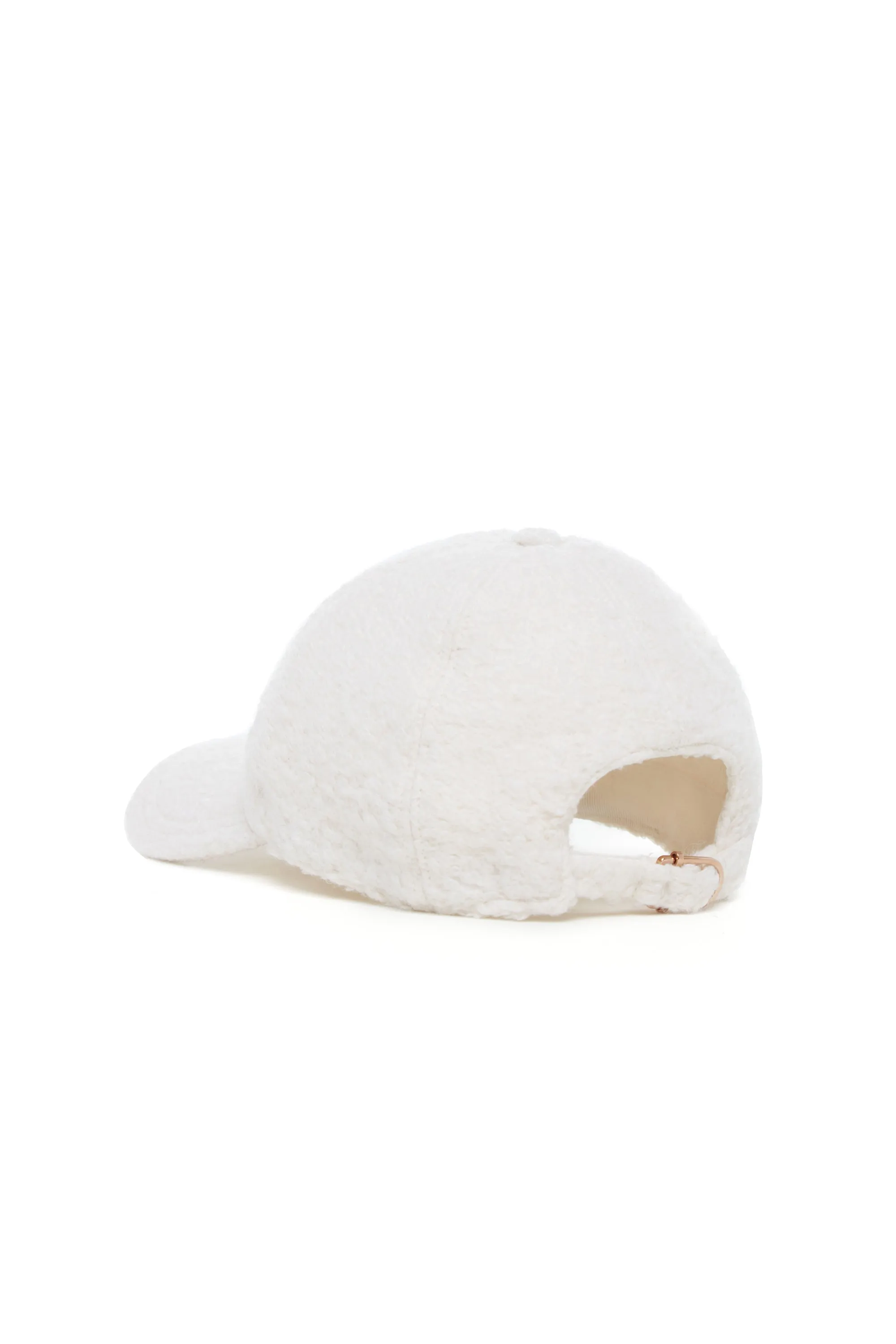 Zed Baseball Hat in Ivory Cashmere Boucle sold by Gabriela Hearst product image thumbnail 3