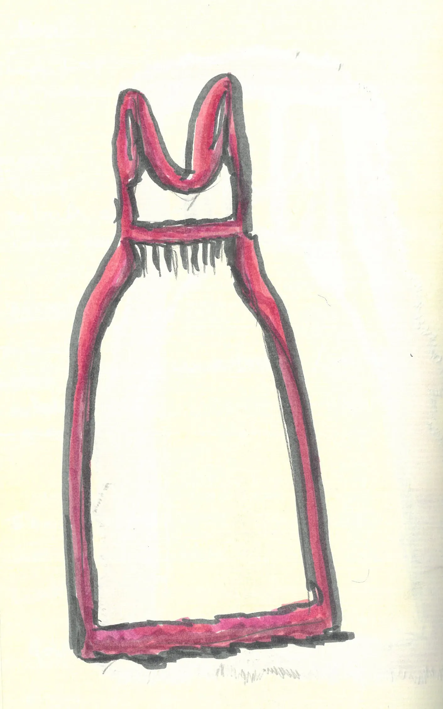 Annamaria Knit Maxi Skirt in Ivory Silk sold by Gabriela Hearst product image thumbnail 3