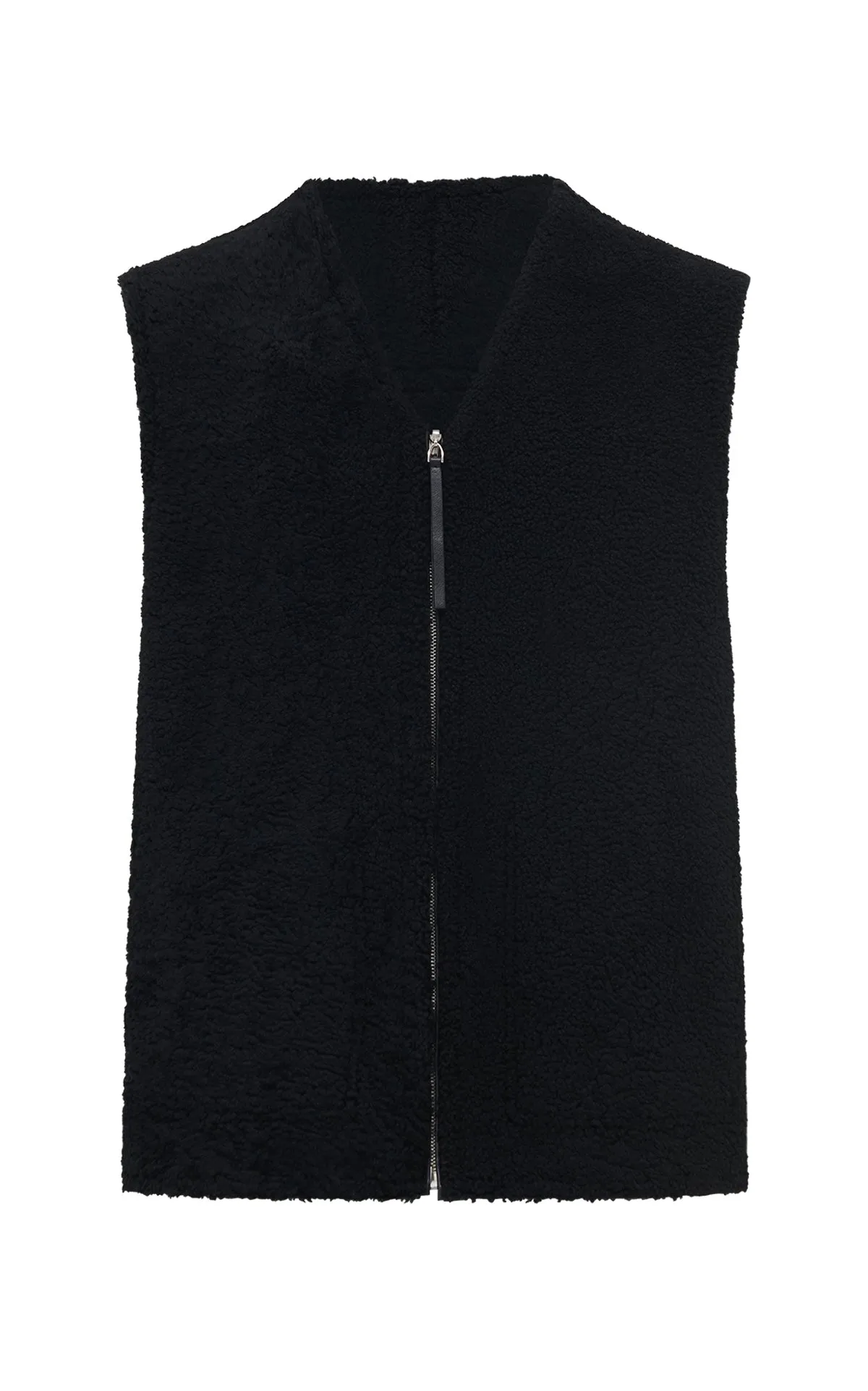Snowdon Reversible Vest in Black Shearling sold by Gabriela Hearst product image thumbnail 3