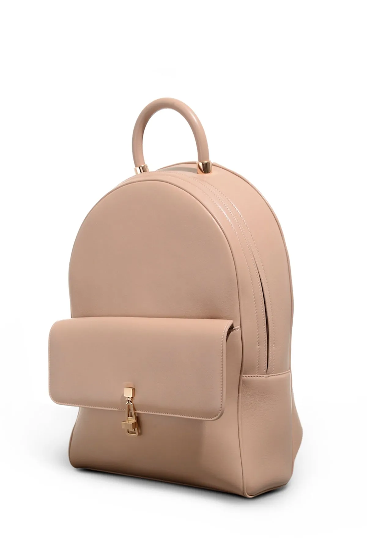 Billie Backpack in Nude Nappa Leather sold by Gabriela Hearst
