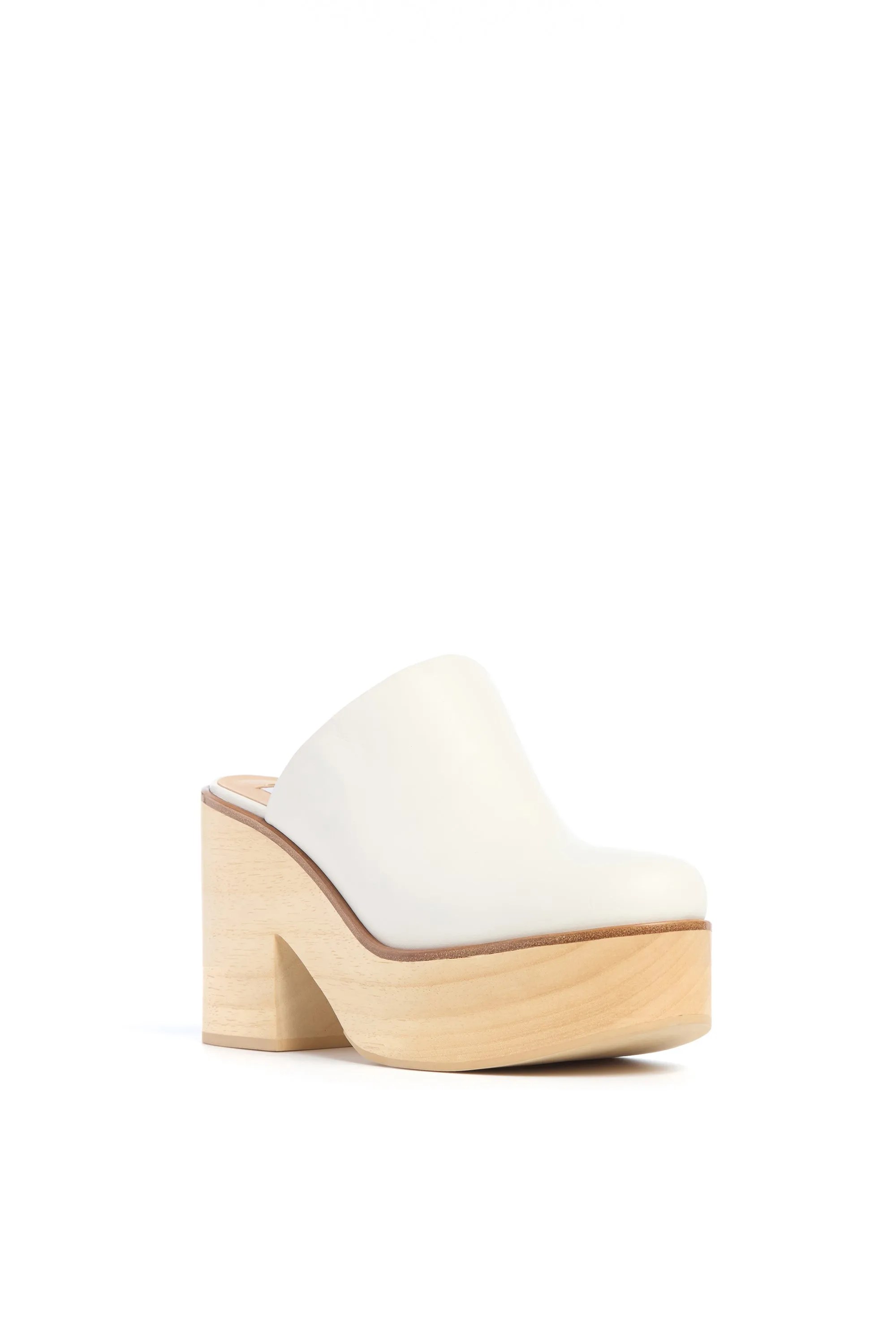 Blake Platform Mule in Ivory Leather sold by Gabriela Hearst product image thumbnail 2