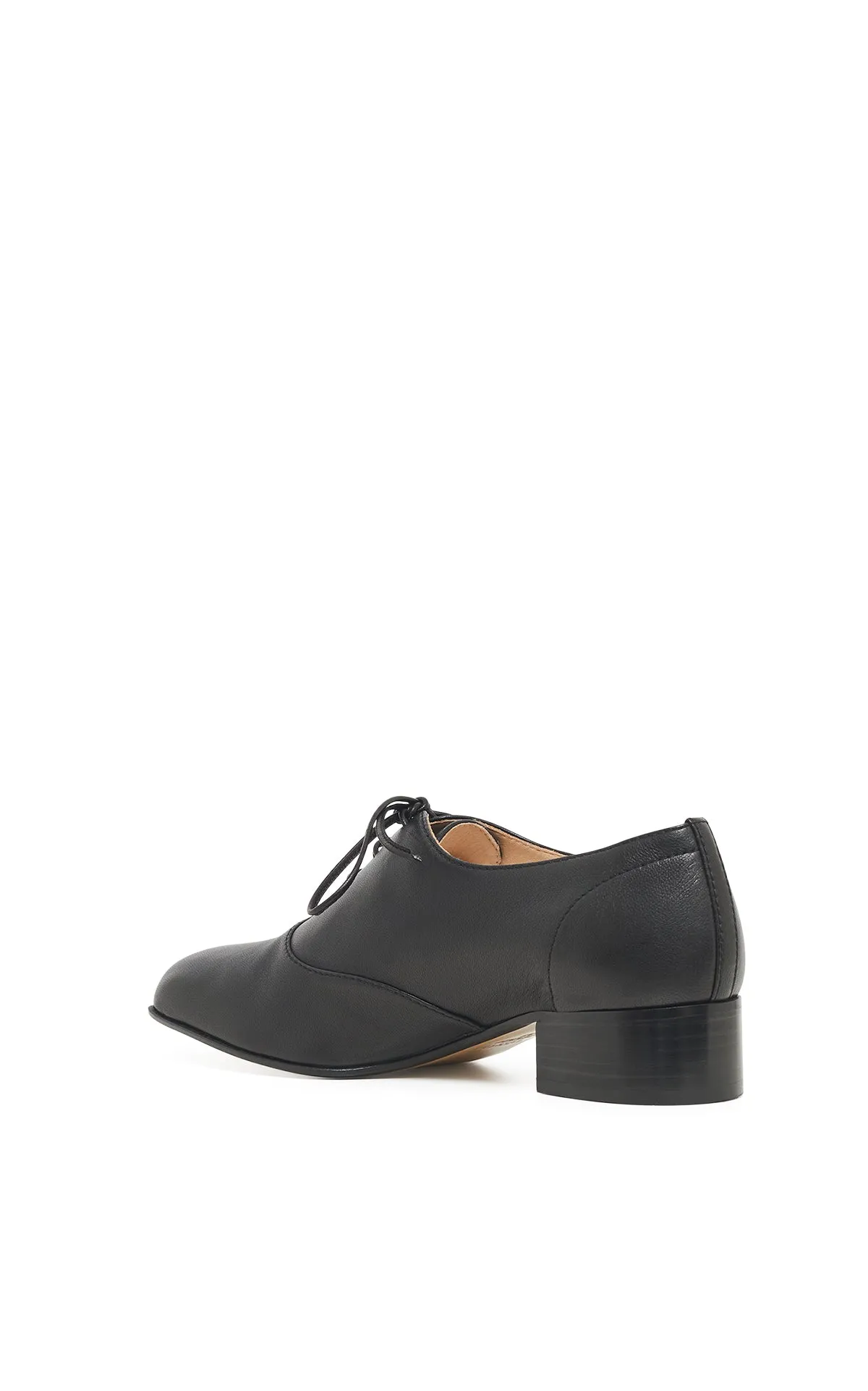Clio Oxford Heel in Black Nappa Leather sold by Gabriela Hearst product image thumbnail 3