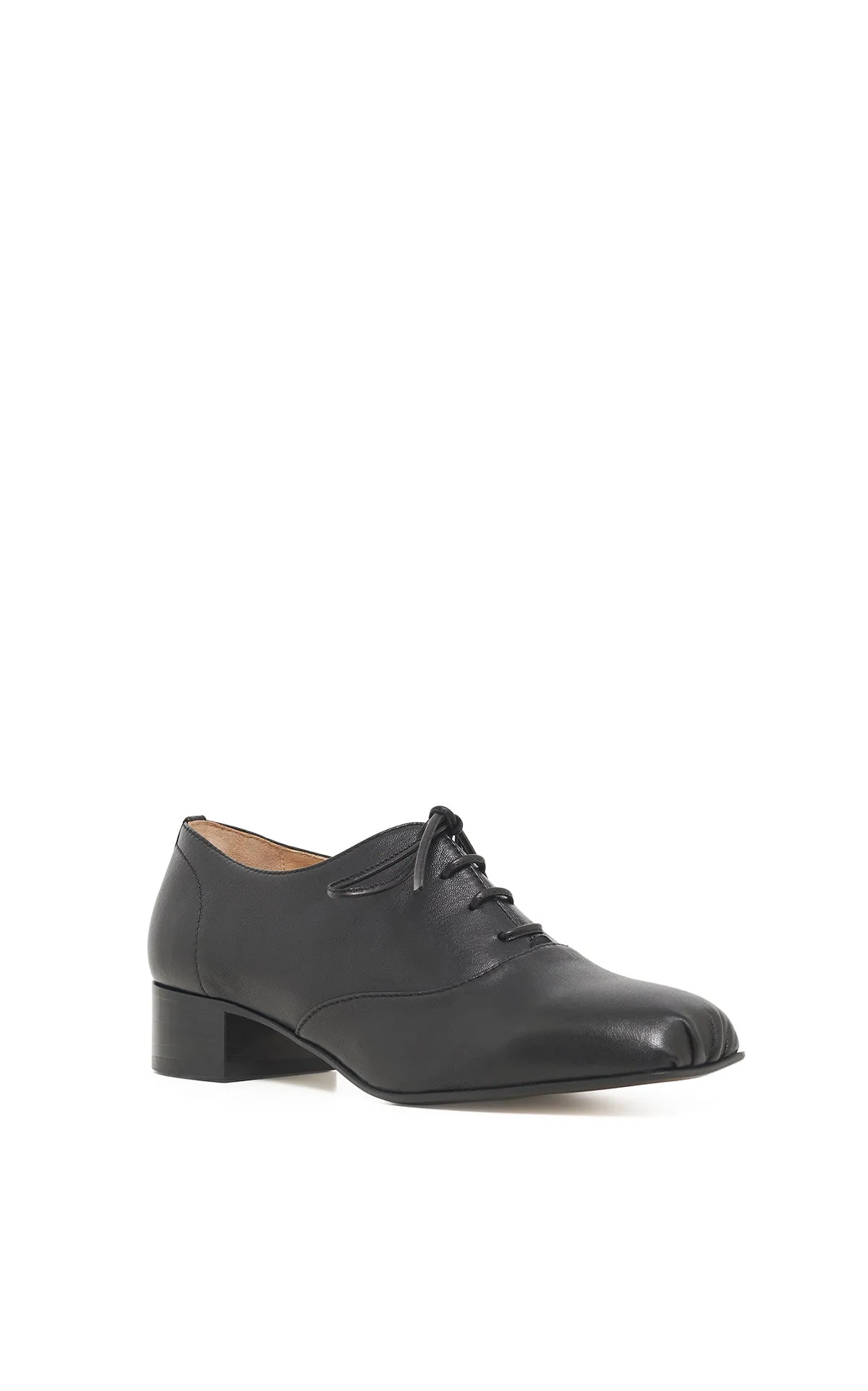 Clio Oxford Heel in Black Nappa Leather sold by Gabriela Hearst product image thumbnail 2