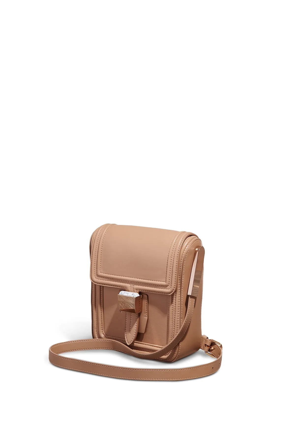 Marvelle Crossbody Bag in Nude Nappa Leather sold by Gabriela Hearst product image thumbnail 2