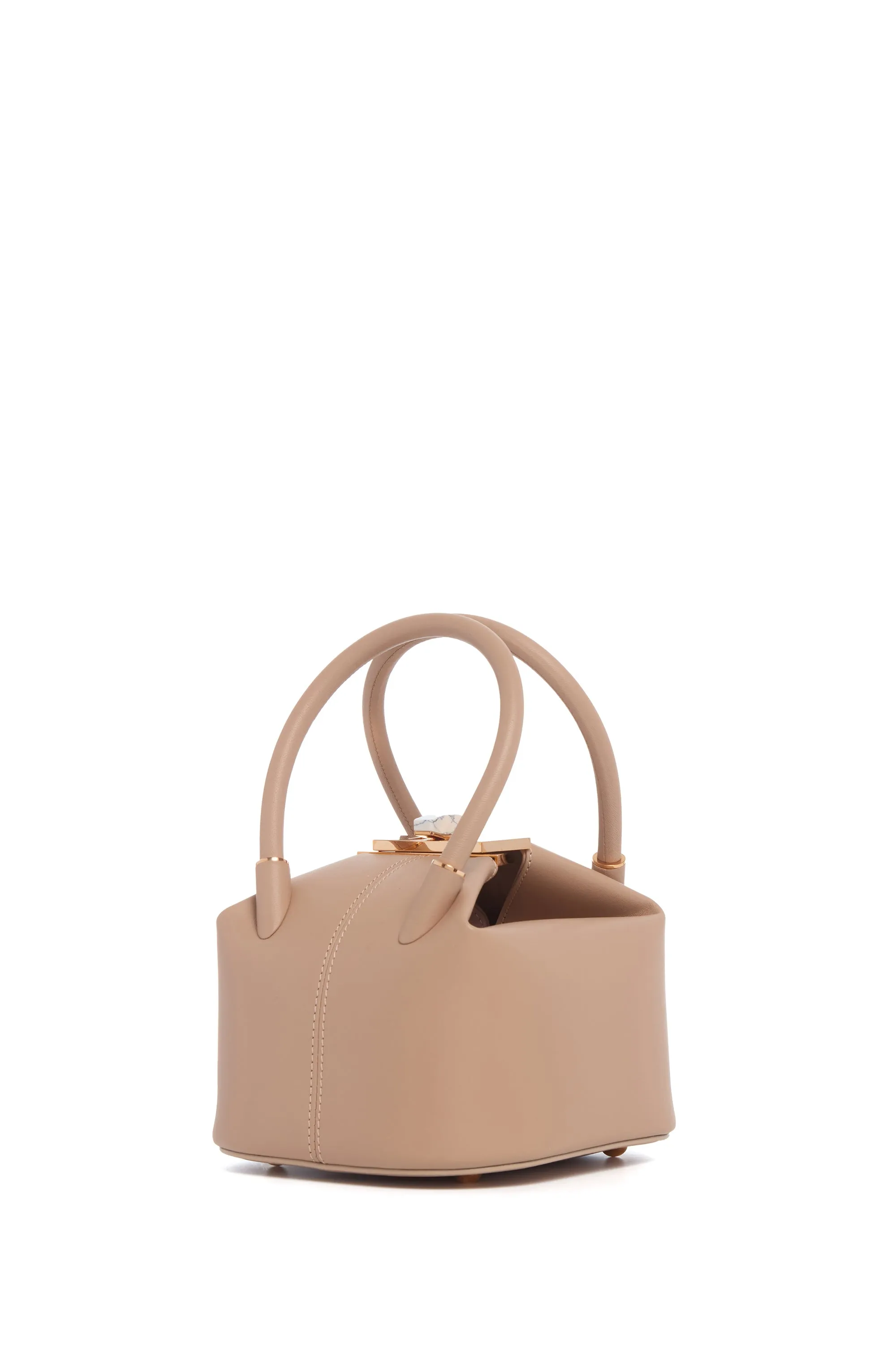 Mini Baez Bag in Nude Nappa Leather sold by Gabriela Hearst