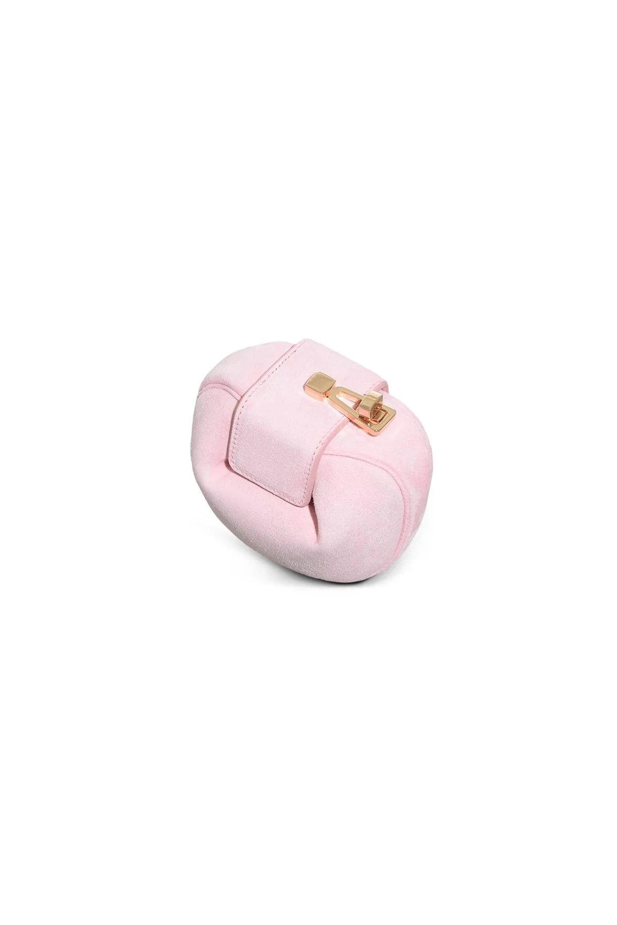 Rafaela Coin Purse in Pink Suede sold by Gabriela Hearst product image thumbnail 3