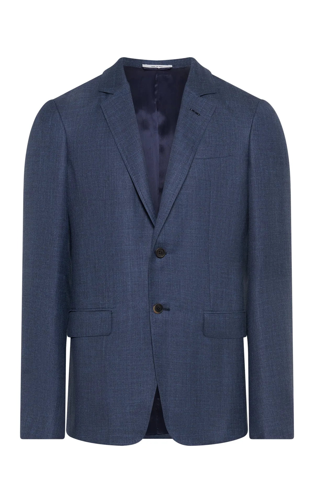 Irving Jacket in Denim Virgin Wool Silk with Linen sold by Gabriela Hearst