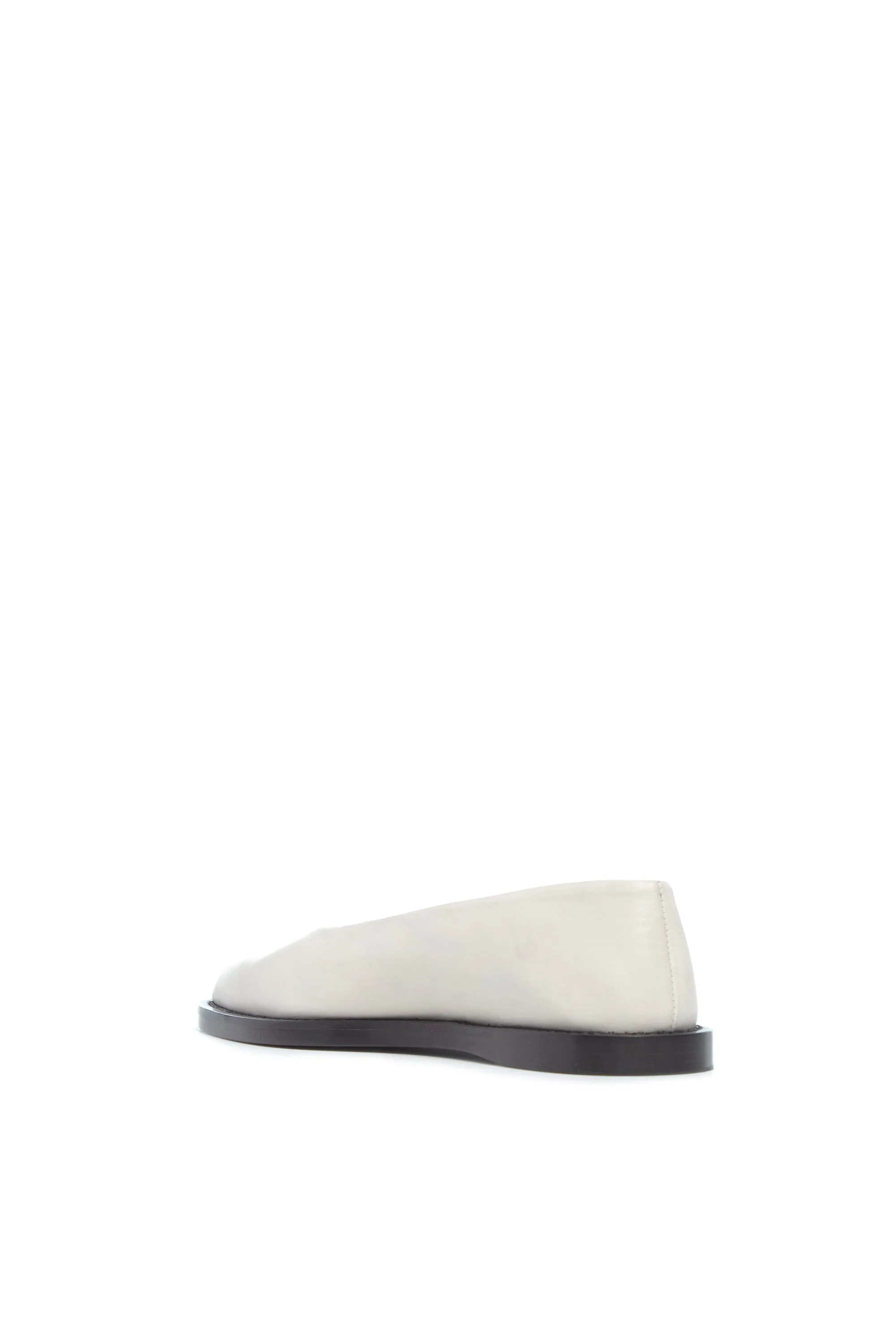 Kati Ballerina Flat Shoe in Cream Leather sold by Gabriela Hearst product image thumbnail 3