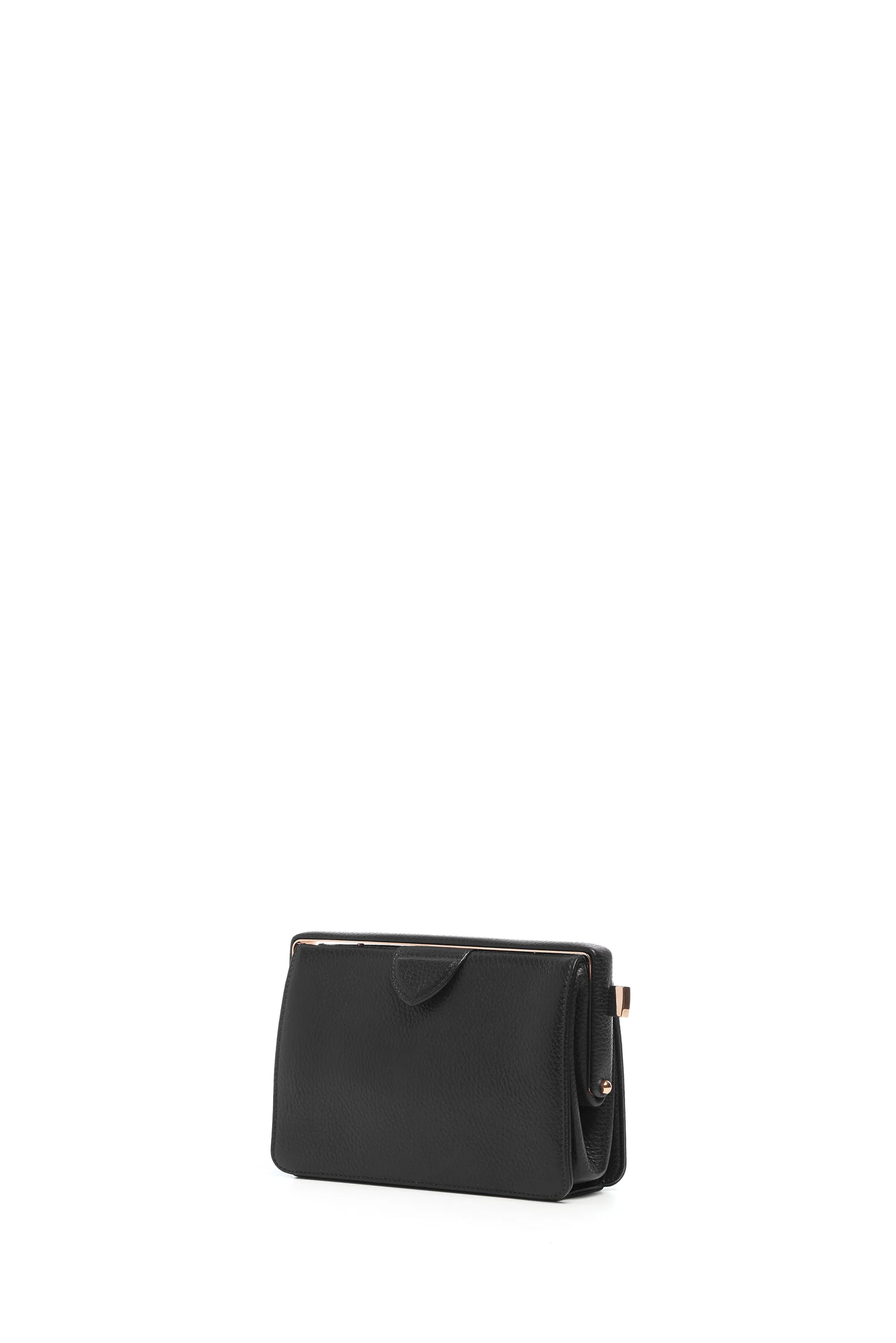 Carrington Clutch in Black Textured Leather sold by Gabriela Hearst product image thumbnail 3