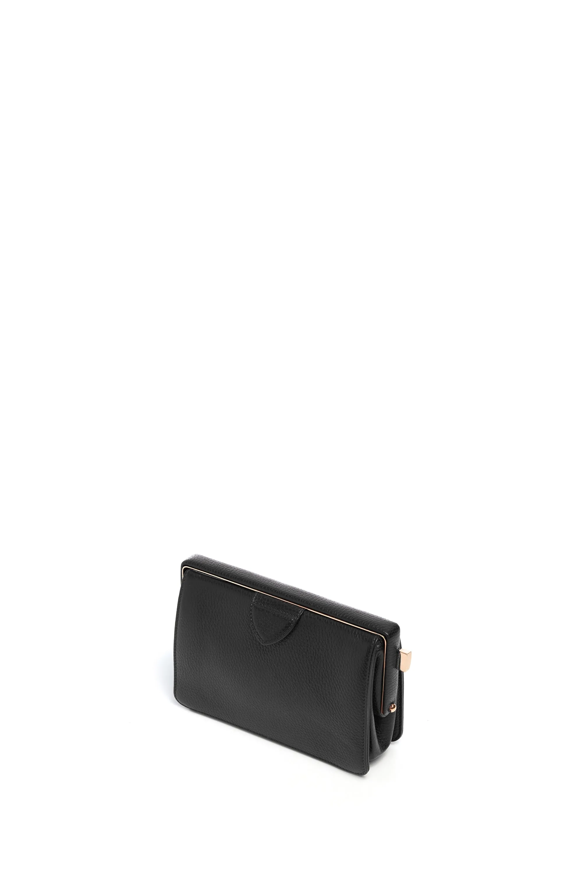 Carrington Clutch in Black Textured Leather sold by Gabriela Hearst product image thumbnail 5