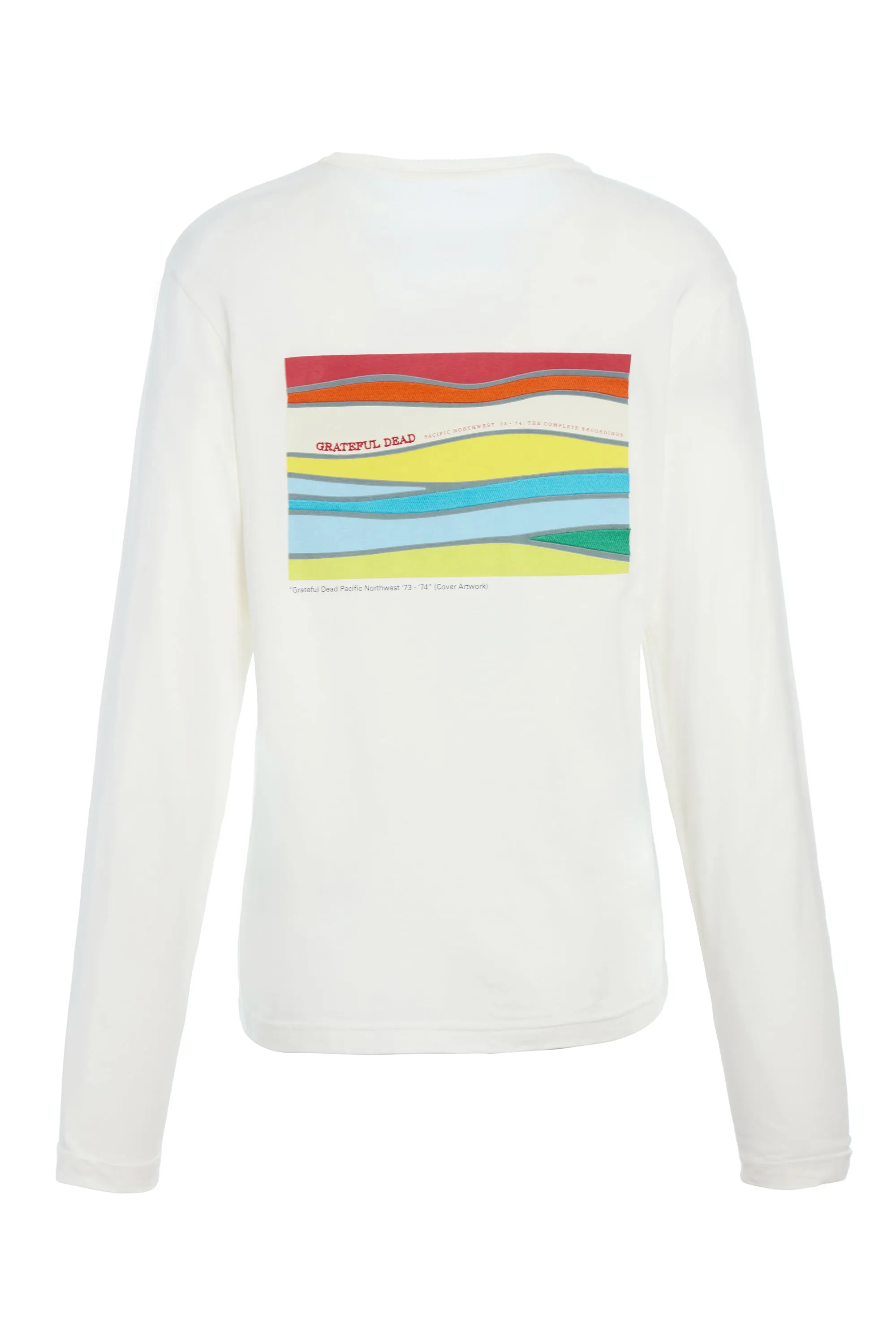Combe Long Sleeve T-Shirt in White Fine Cotton Jersey sold by Gabriela Hearst product image thumbnail 3