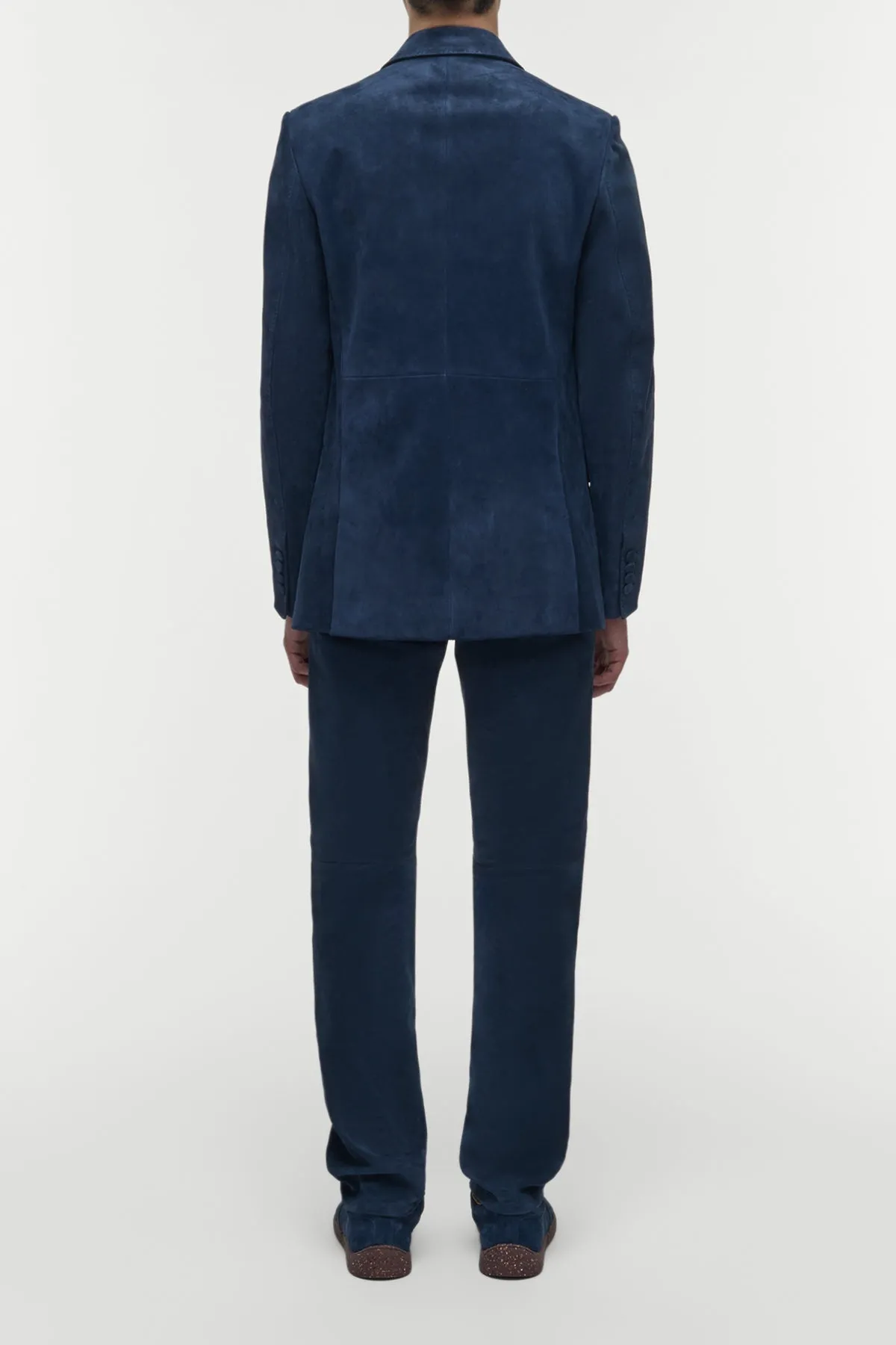 Irving Jacket in Electric Navy Suede Corduroy sold by Gabriela Hearst product image thumbnail 5