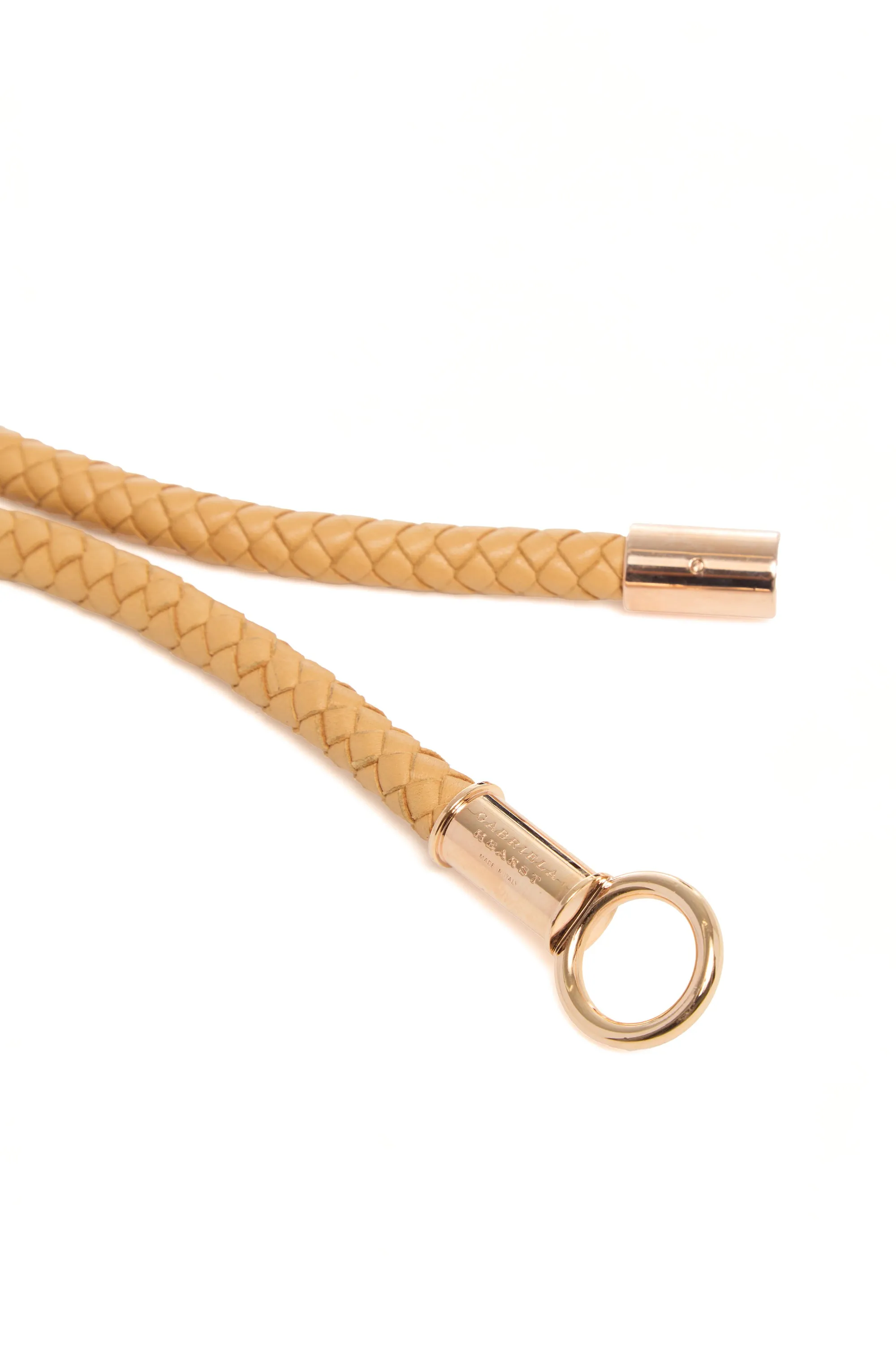 Rope Braided Belt in Beige Nappa Leather sold by Gabriela Hearst product image thumbnail 2