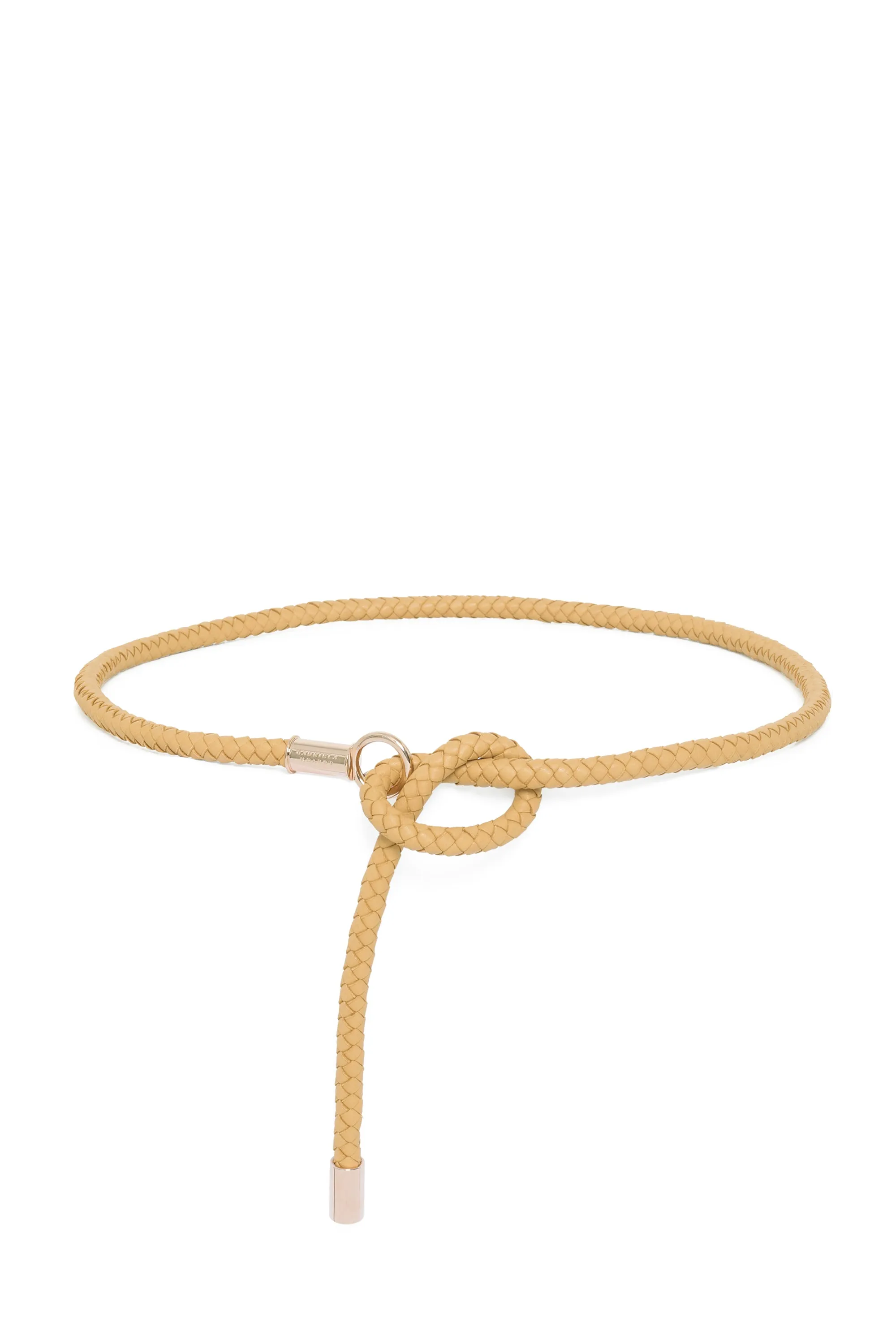 Rope Braided Belt in Beige Nappa Leather sold by Gabriela Hearst