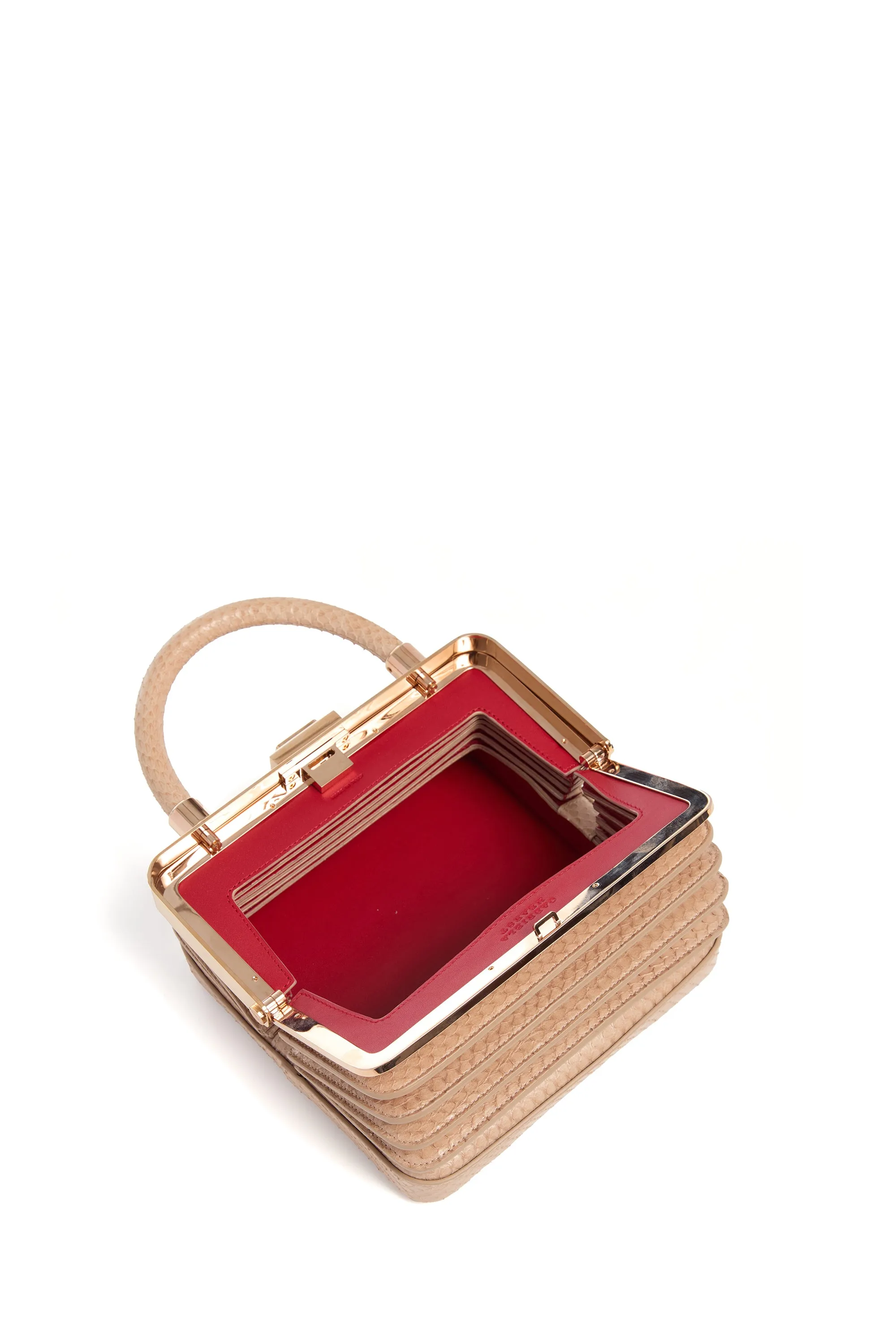 Diana Bag in Nude Snakeskin sold by Gabriela Hearst product image thumbnail 5