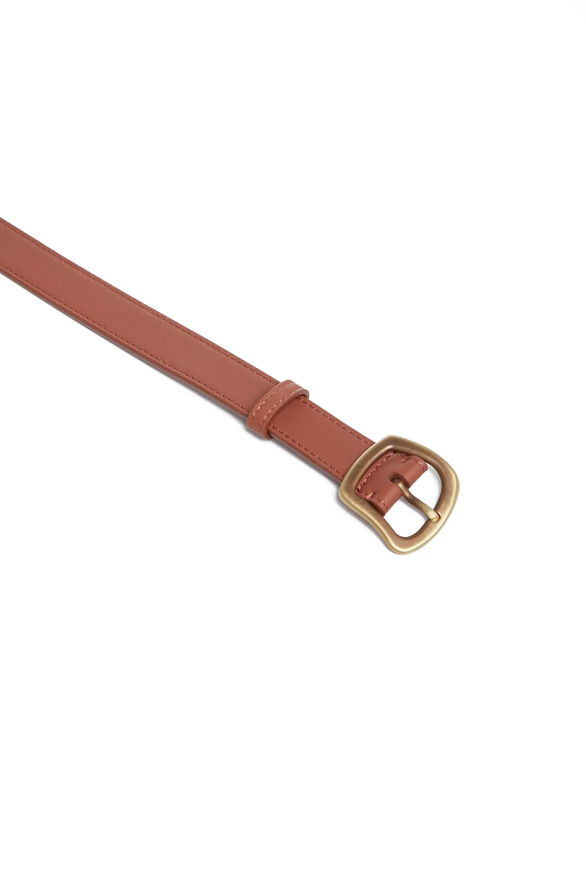 Small Simone Belt in Cognac Leather sold by Gabriela Hearst product image thumbnail 2