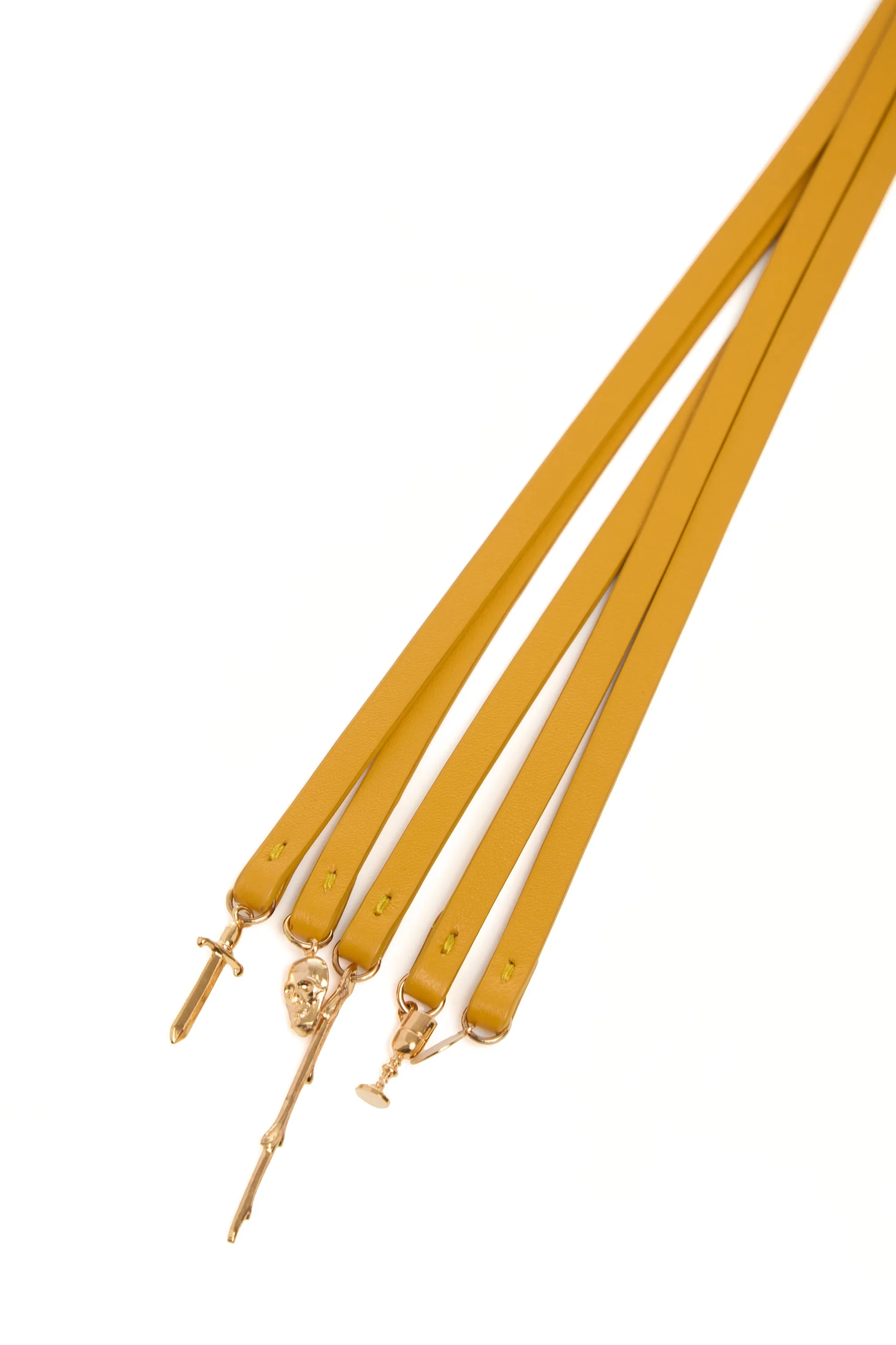 Leonora Charm in Golden Birch Nappa Leather sold by Gabriela Hearst product image thumbnail 3