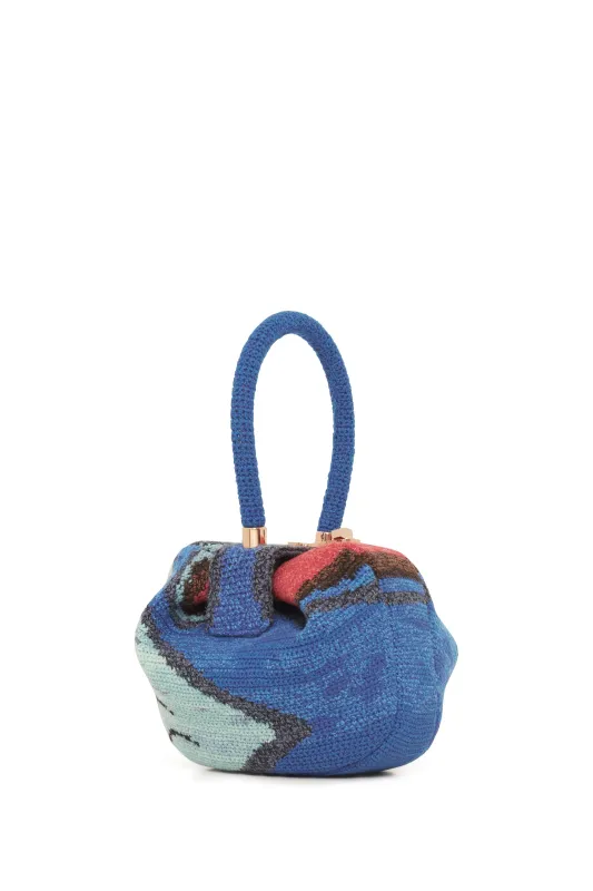Demi Bag in Air Multi Crochet Cashmere sold by Gabriela Hearst