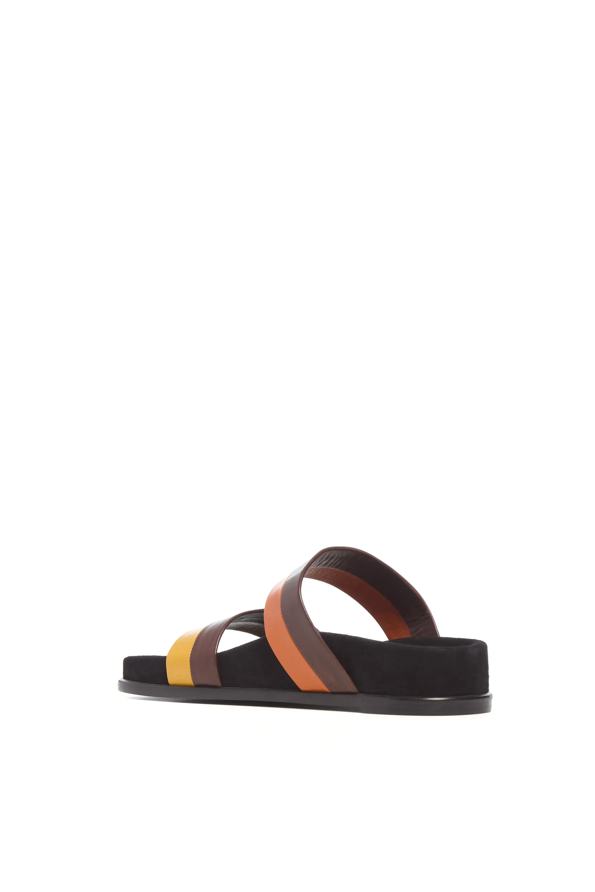 Low Striker Flat Sandal in Burnt Sienna Multi Leather sold by Gabriela Hearst product image thumbnail 4