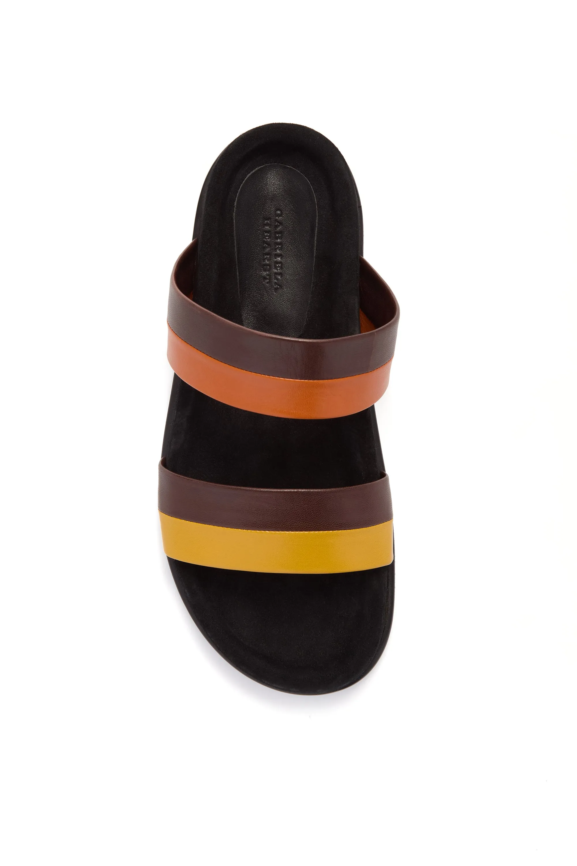 Low Striker Flat Sandal in Burnt Sienna Multi Leather sold by Gabriela Hearst product image thumbnail 5