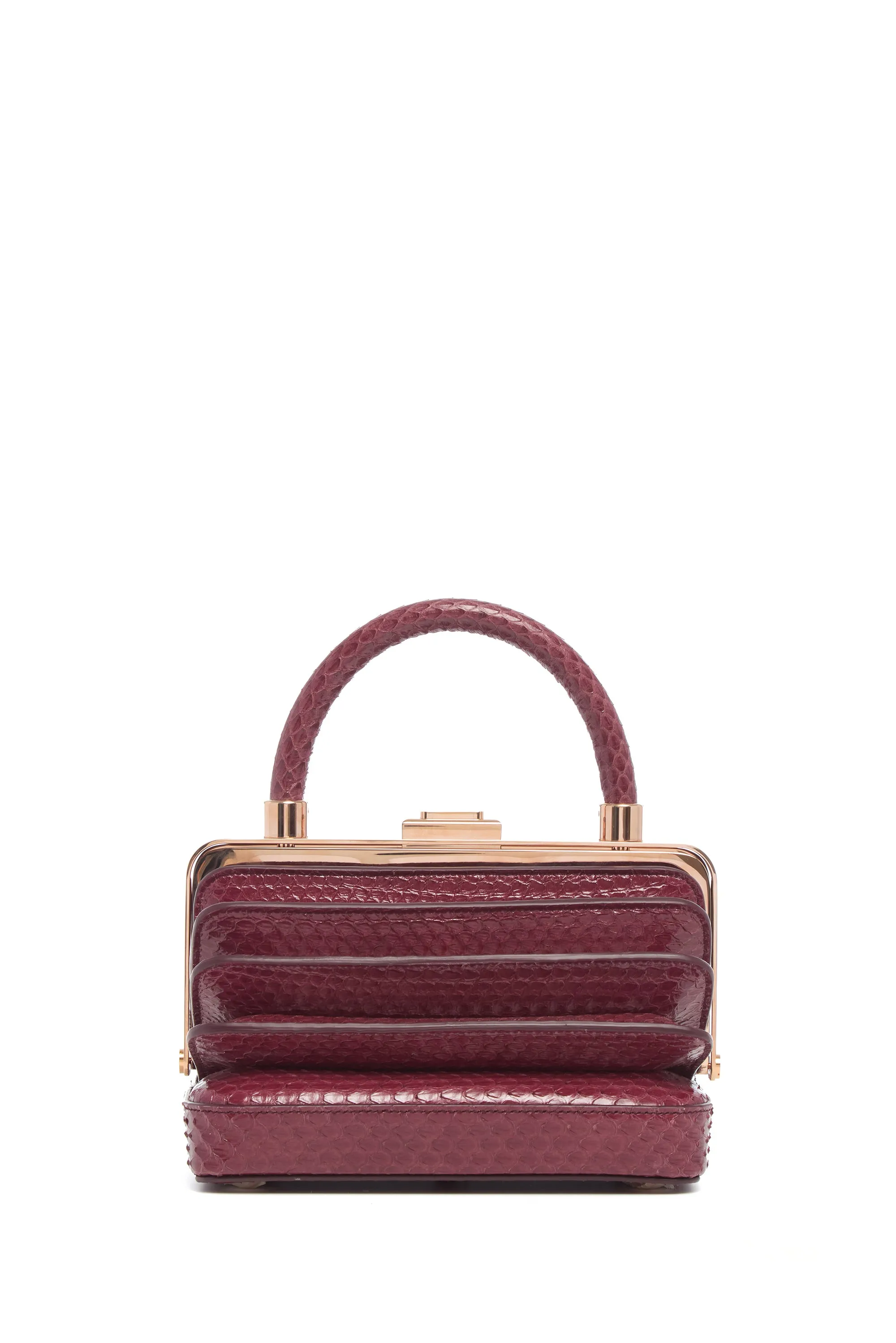 Diana Bag in Bordeaux Snakeskin sold by Gabriela Hearst product image thumbnail 2