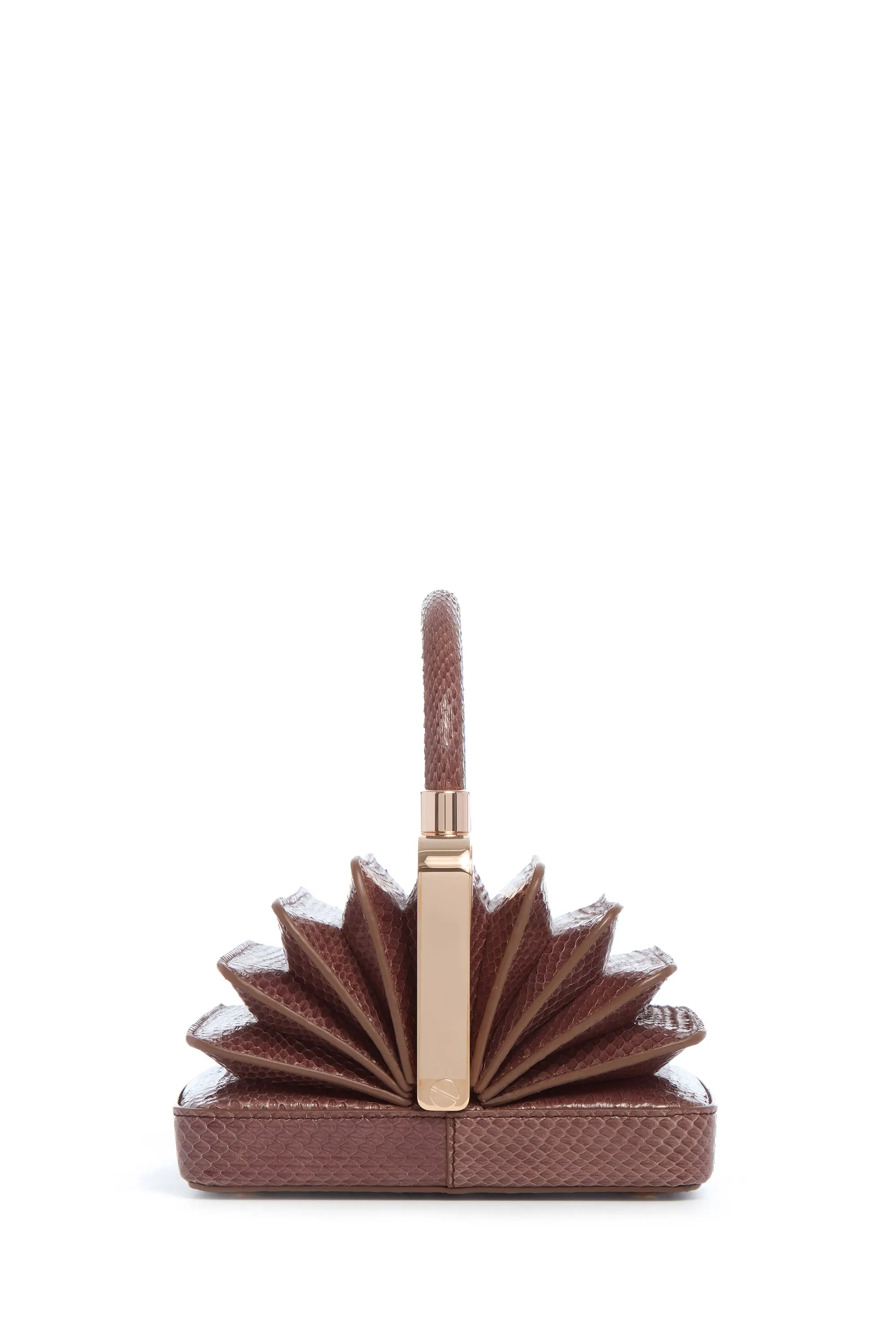 Diana Bag in Chocolate Snakeskin sold by Gabriela Hearst product image thumbnail 3