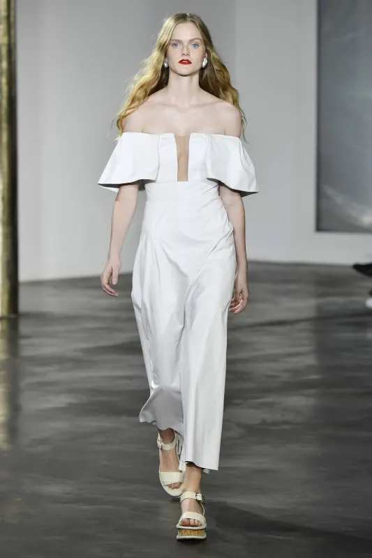 Look 22 made by Gabriela Hearst